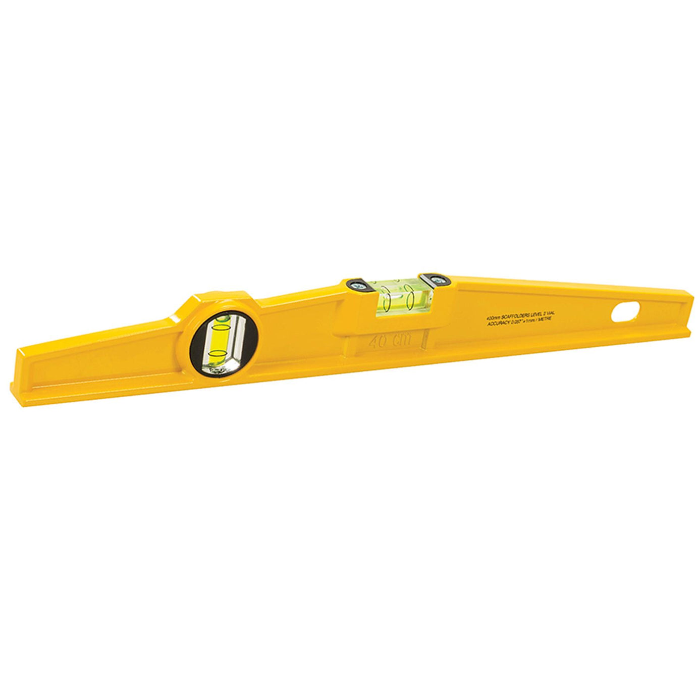 Heavy Duty Scaffolders Level 400mm Spirit Level Highly Accurate Builder Workshop