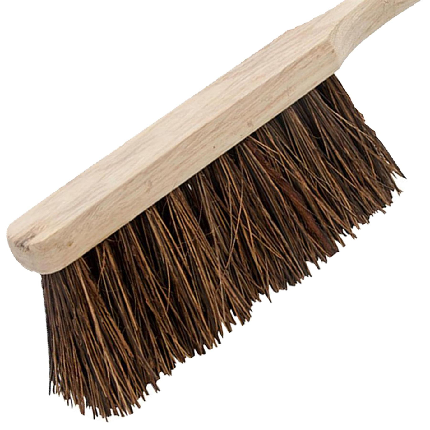 Strong Trade Metal Dustpan And Stiff Wooden Hand Brush Dustpan Set