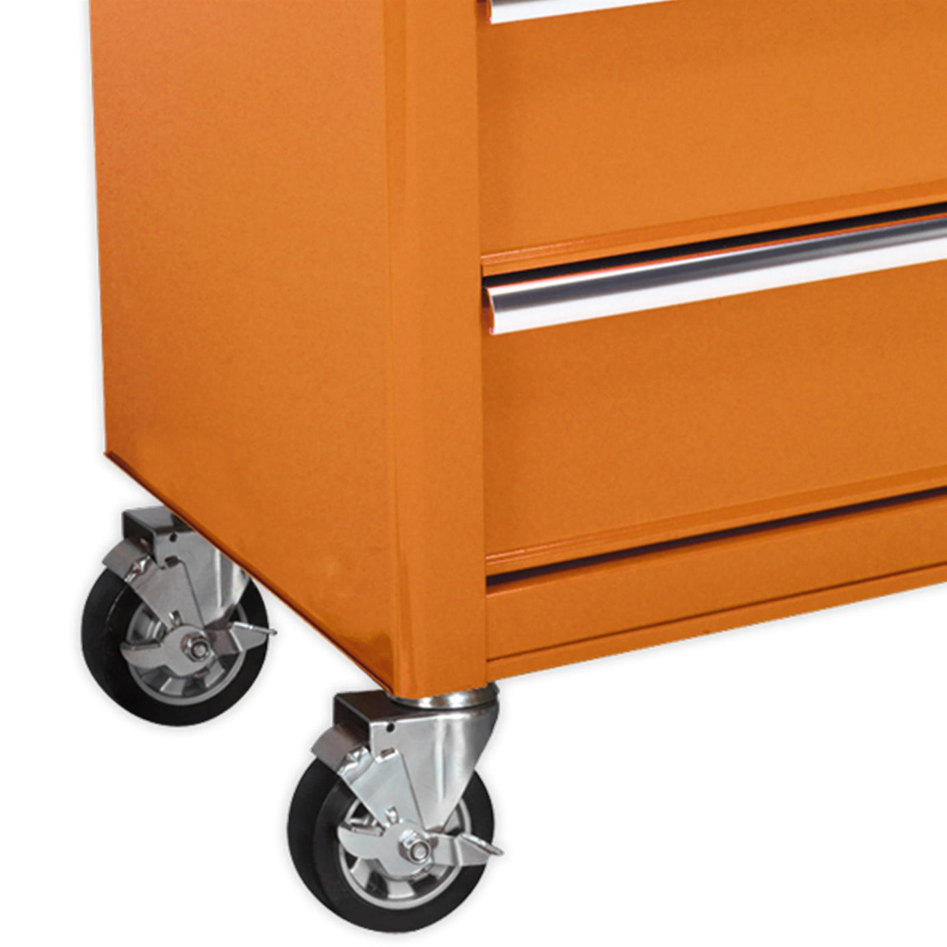 Sealey Rollcab 7 Drawer with Ball Bearing Slides - Orange