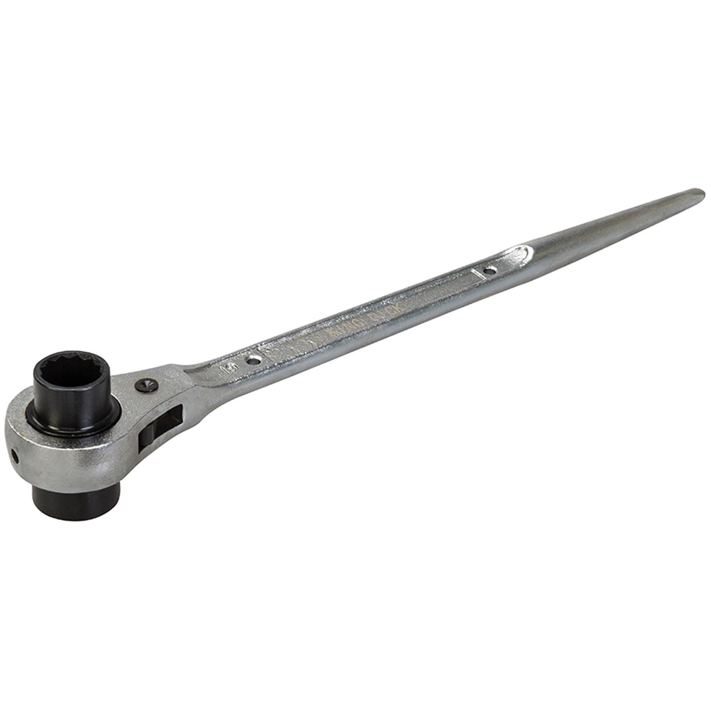 King Dick Heavy Duty Ratchet Podger Scaffolding Spanners Metric 19 x 24mm Heads