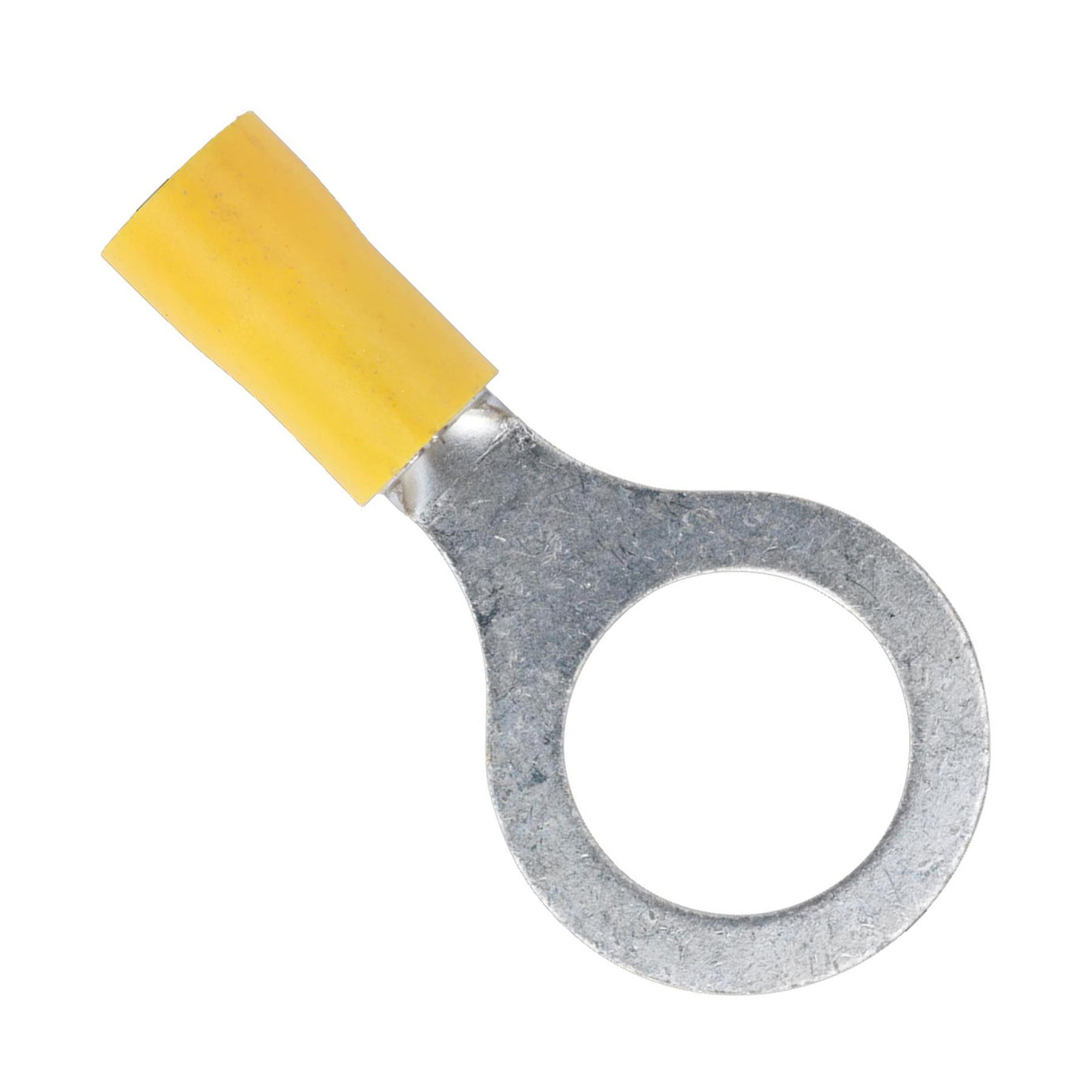 Easy-Entry Ring Terminal 13mm (1/2") Yellow Pack of 100 Sealey