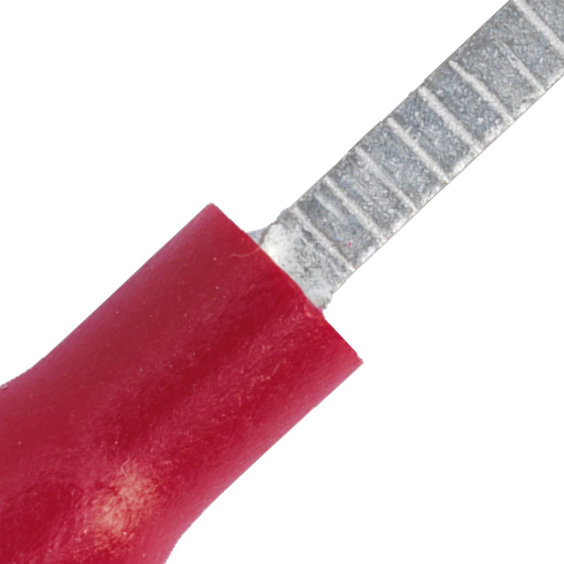 Sealey Blade Terminal 18 x 2.3mm Red Pack of 100