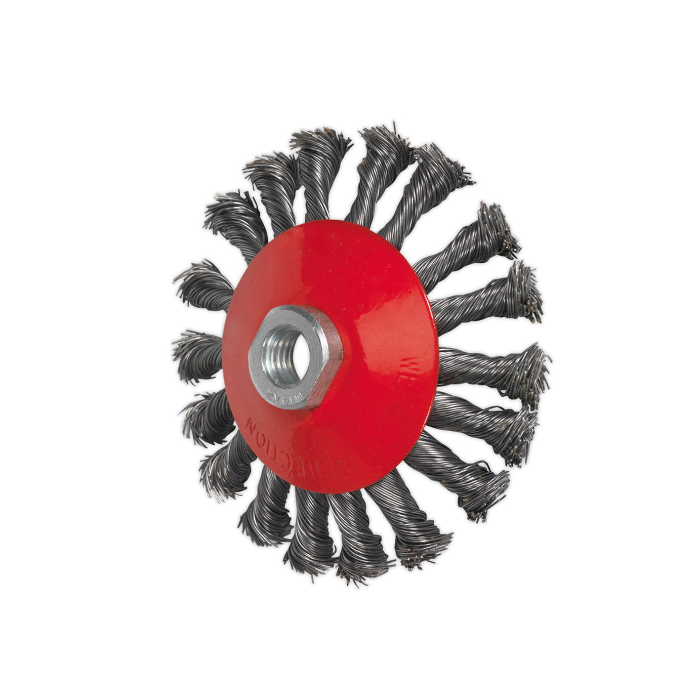 Sealey Conical Wire Brush 115mm M14 x 2mm