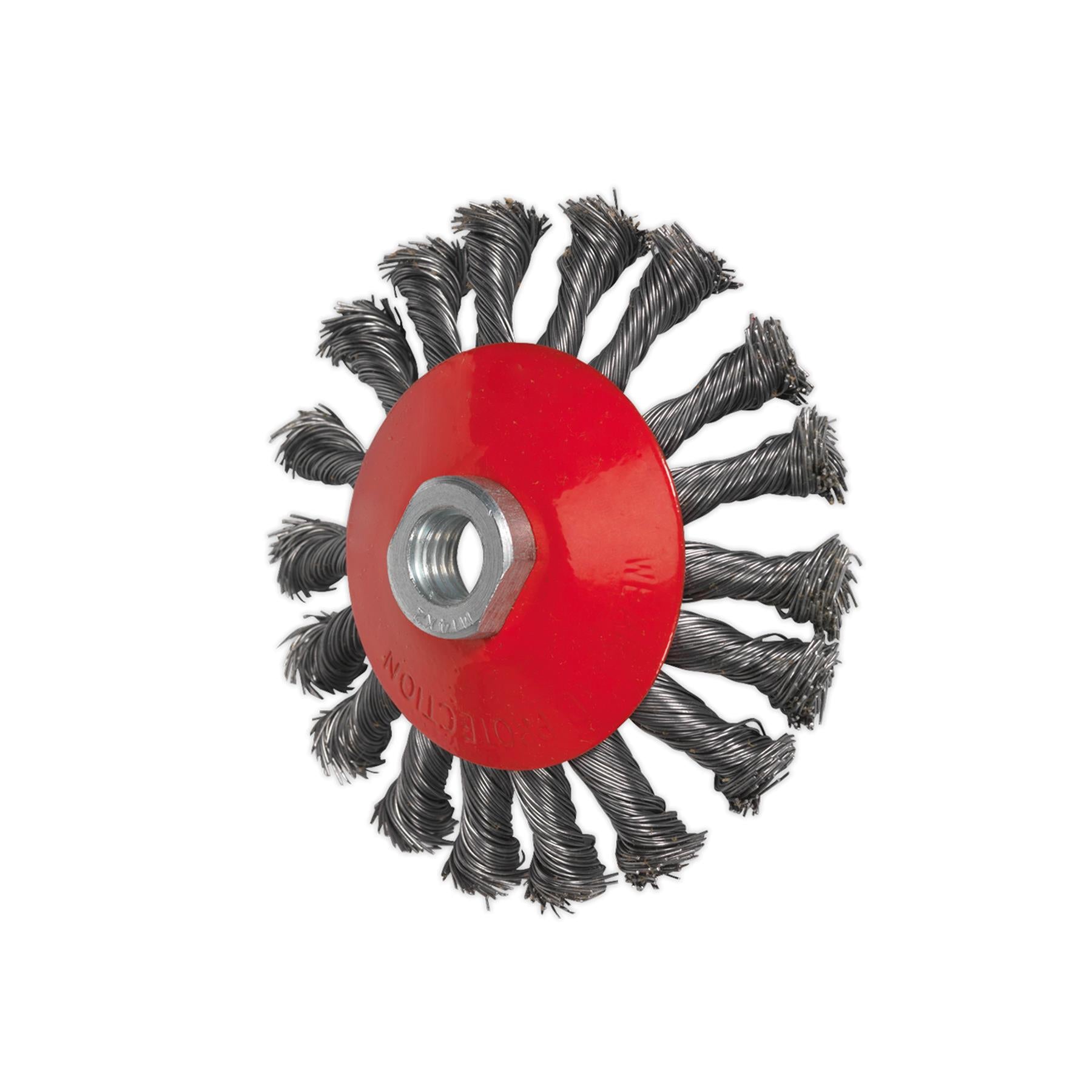 Sealey Conical Wire Brush 115mm M14 x 2mm