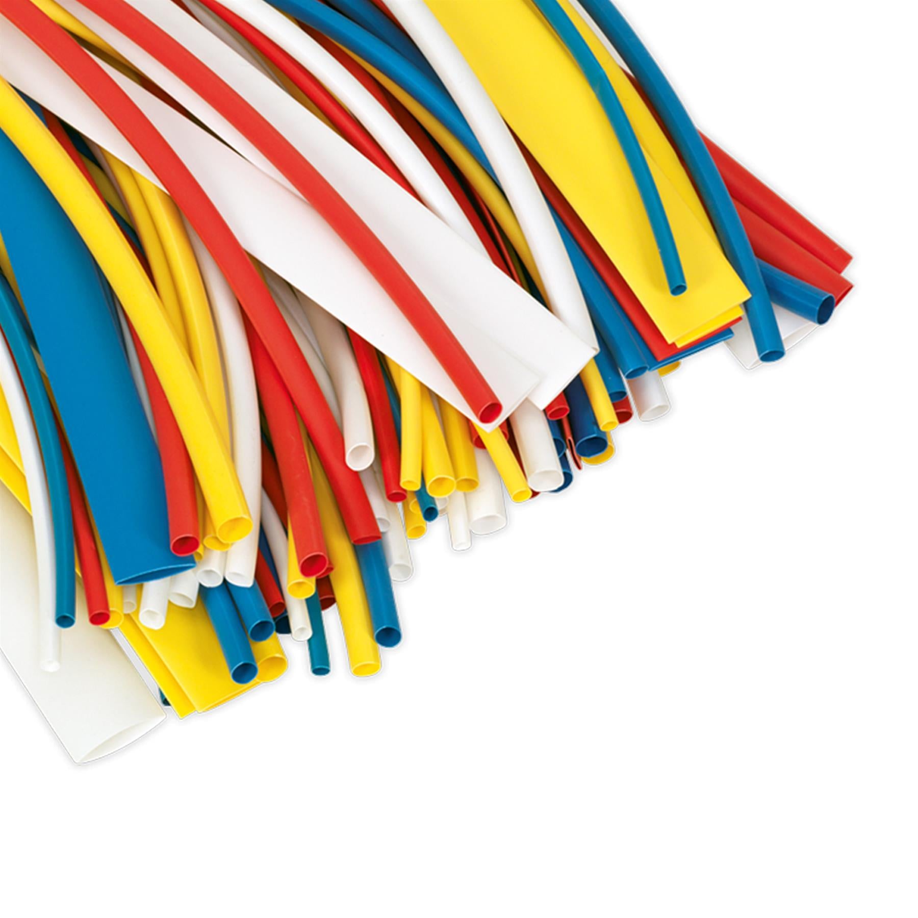 Sealey Heat Shrink Tubing Mixed Colours 200mm 100pc