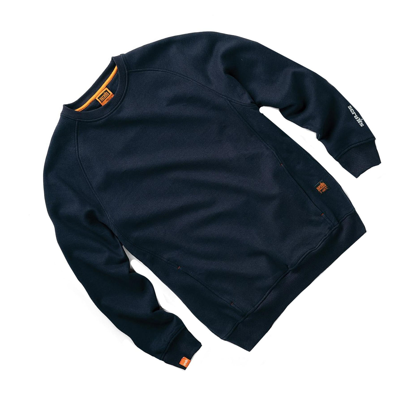 Scruffs Eco Worker Shirt Mens Work Sweatshirt Navy XXL