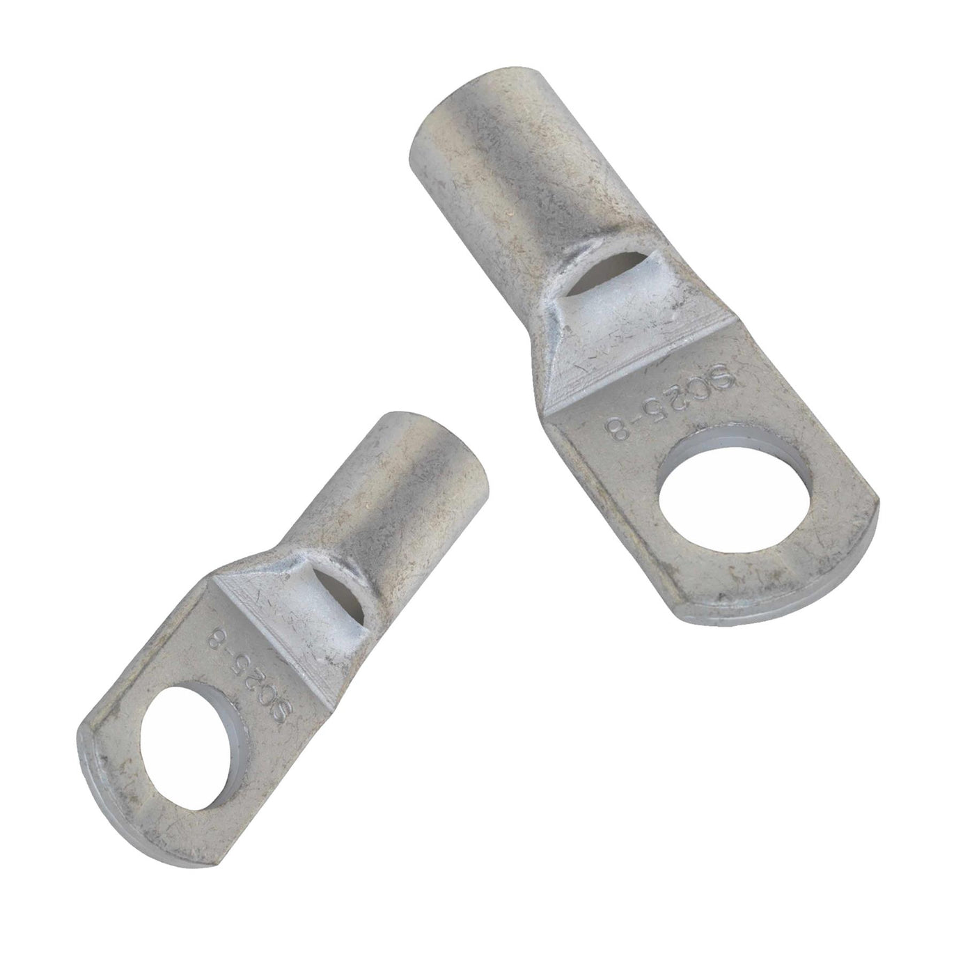 Copper Lug Terminal 25mm x 8mm Pack of 10. Sealey