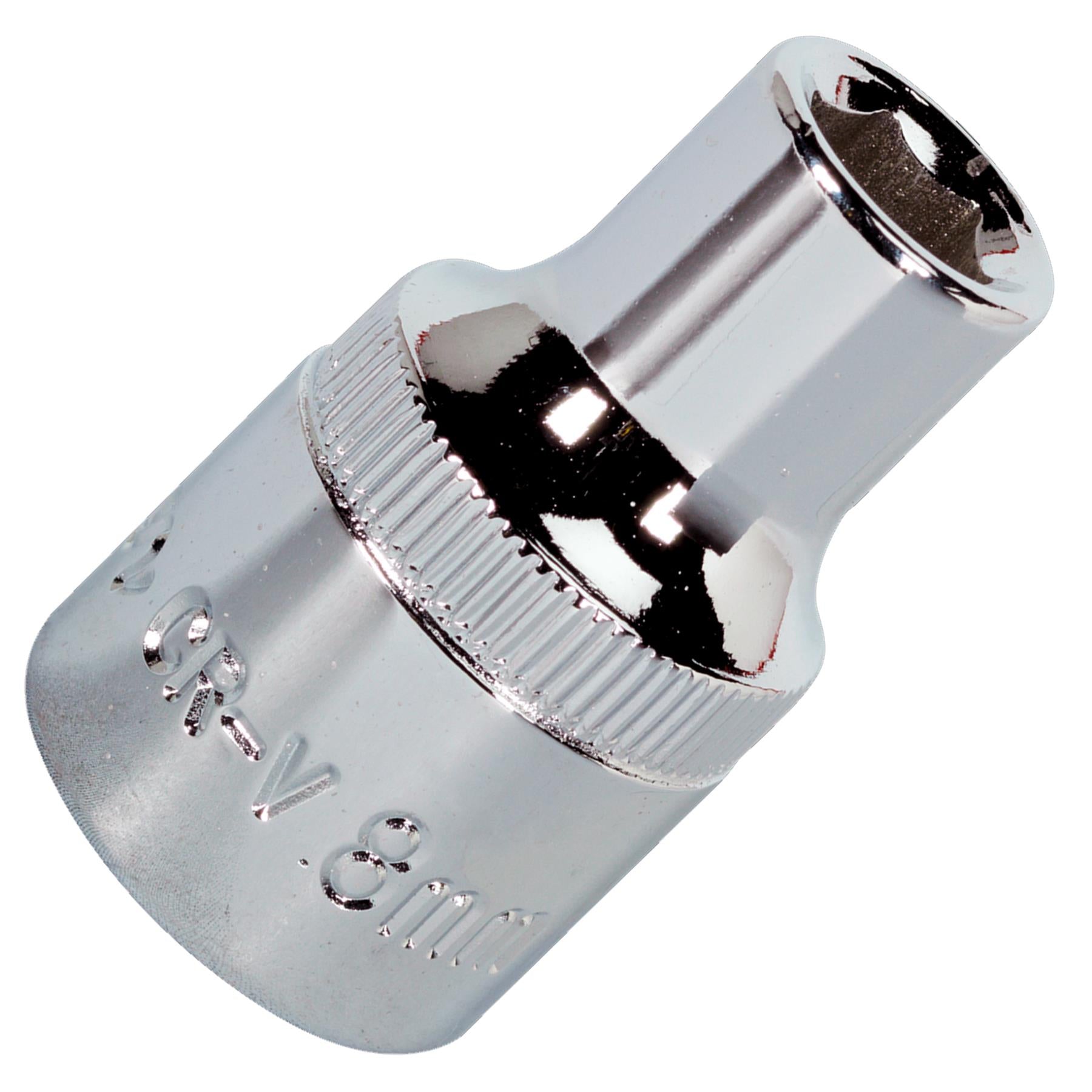 Sealey WallDrive Socket 8mm 1/2"Sq Drive Fully Polished