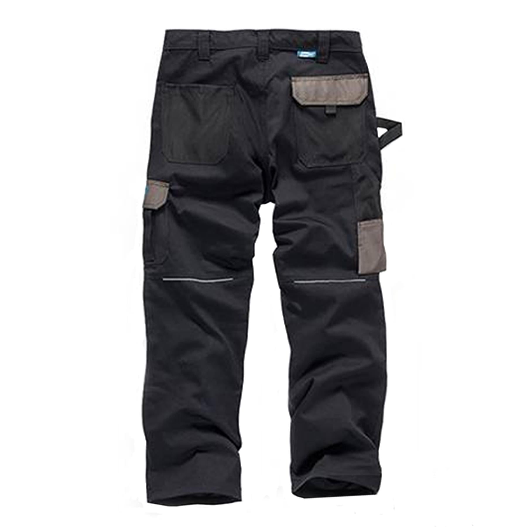 Tough Grit Holster Work Trouser Trade Flex Holster Trouser Black 40L