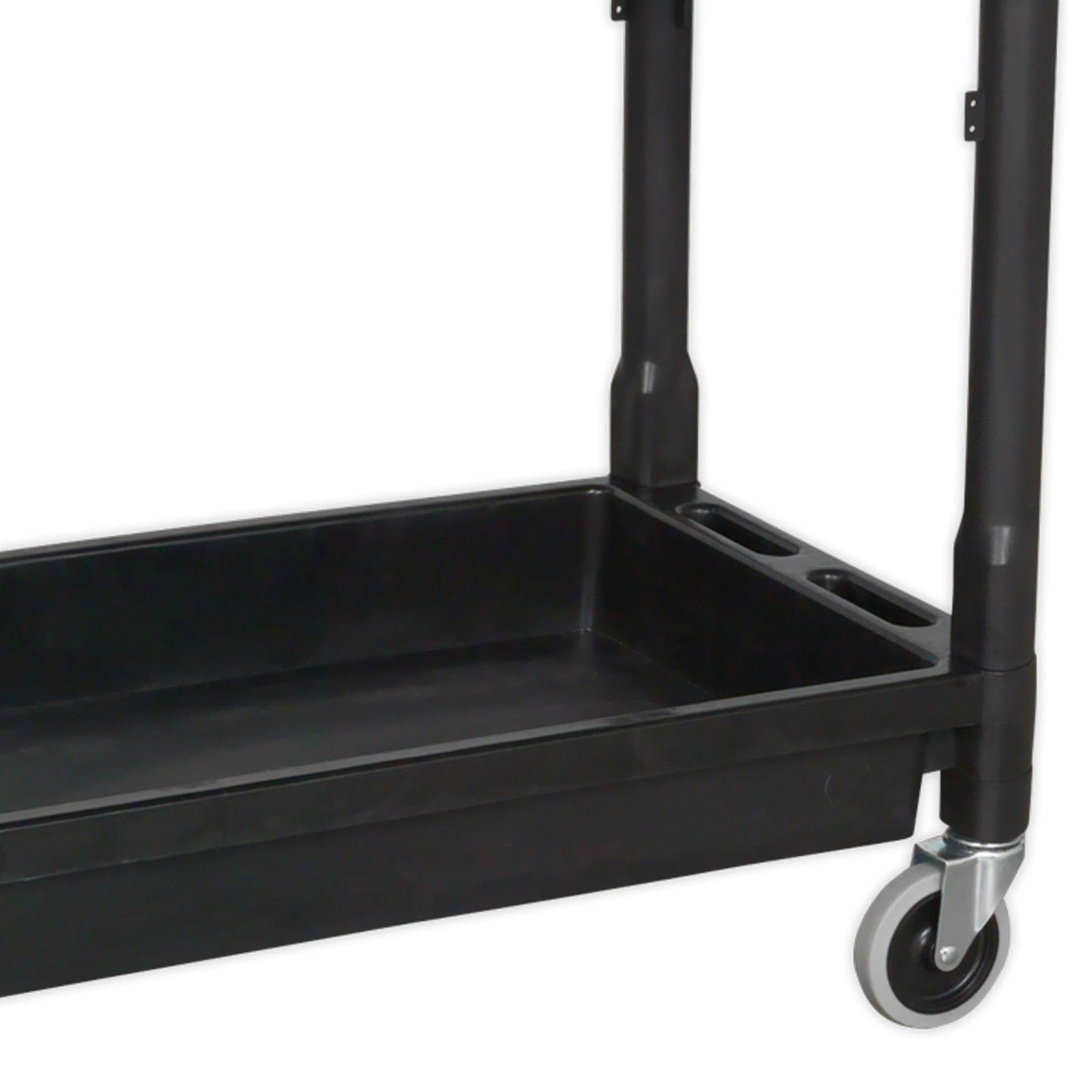 Sealey Trolley 2-Level Composite Heavy-Duty 80kg capacity per shelf