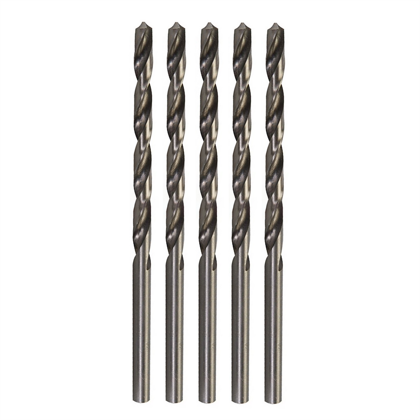 Qaulity 5Pk Metric HSS-R Long Series Bits 8.0mm X 165mm Hand Tool Drills