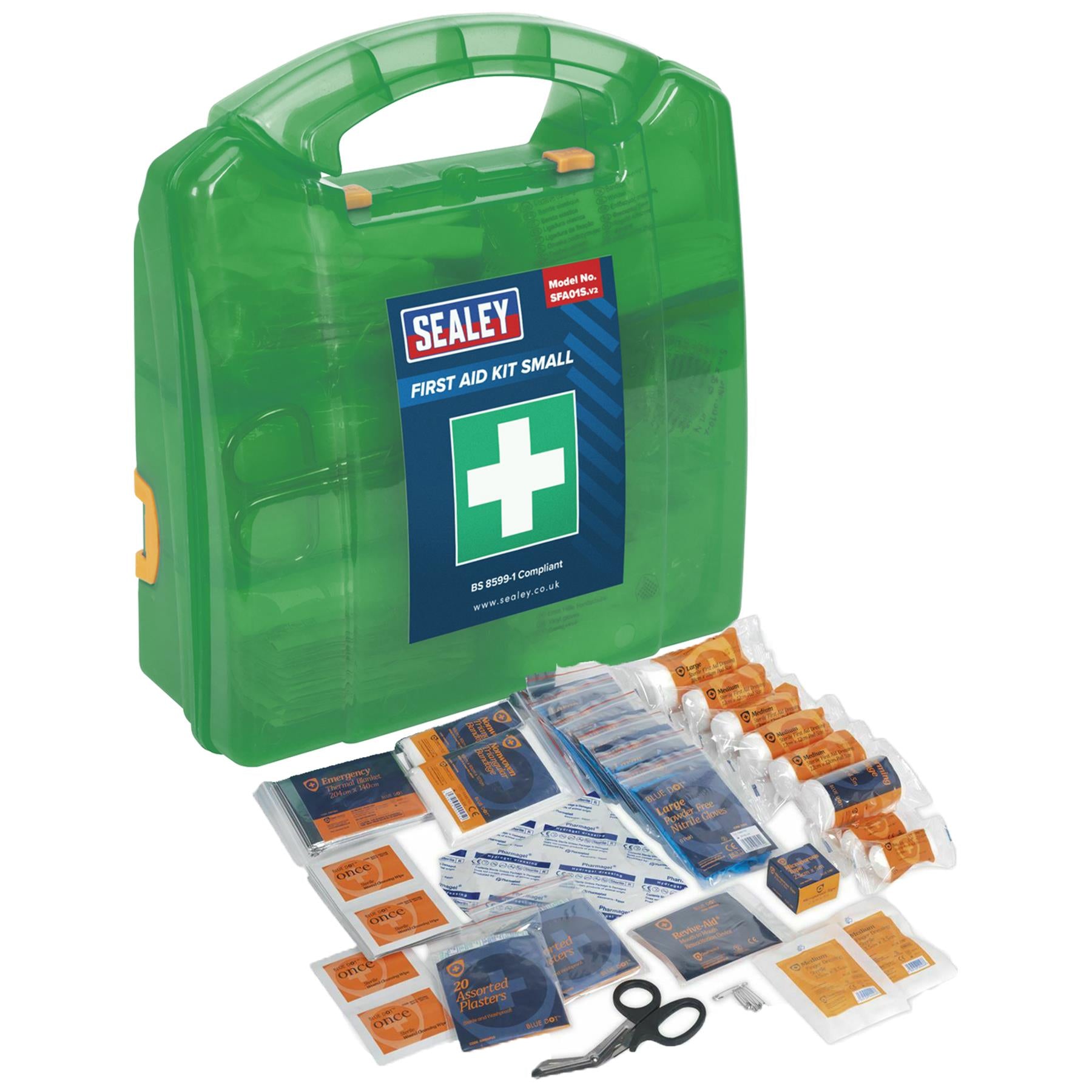 Sealey First Aid Kit Small - BS 8599-1 Compliant
