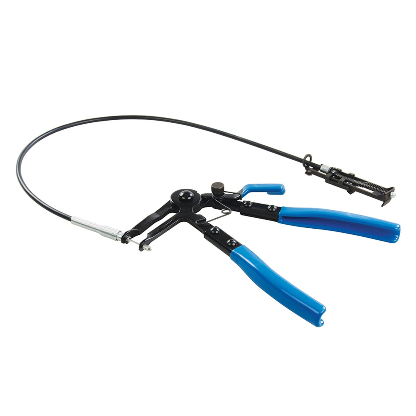 Flexible Ratchet Hose Clamp Pliers Carbon Steel Long Reach Jaws 18-54mm 610mm