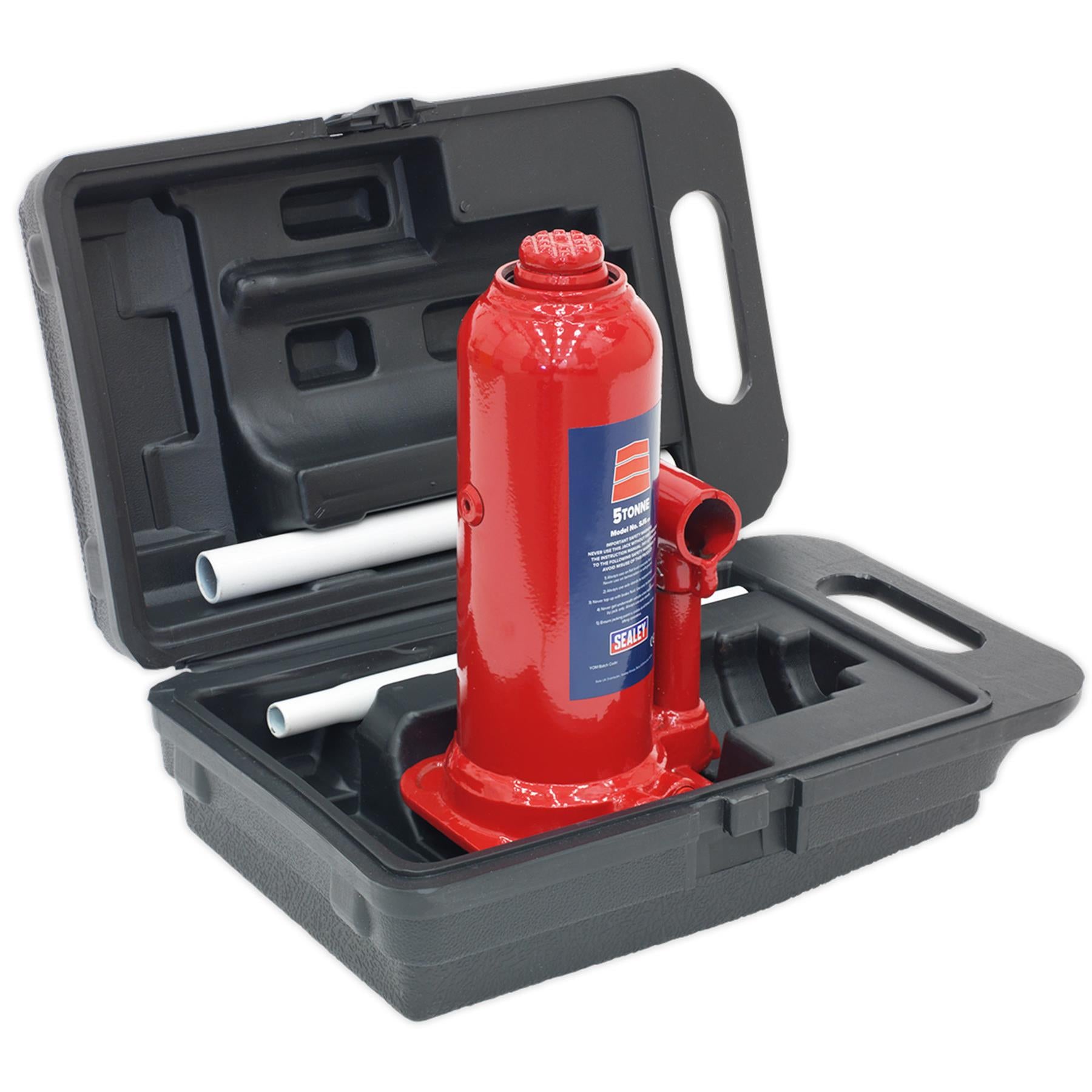 Sealey Bottle Jack 5tonne with Storage Case