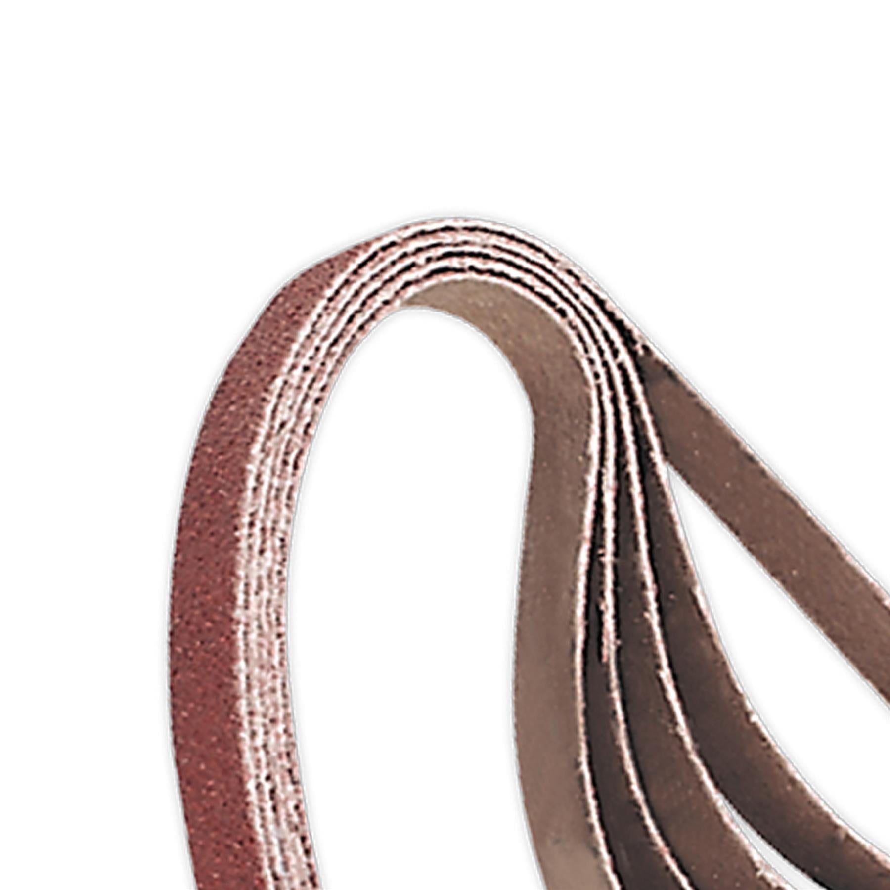 Sealey Sanding Belt 10 x 330mm 40Grit Pack of 5