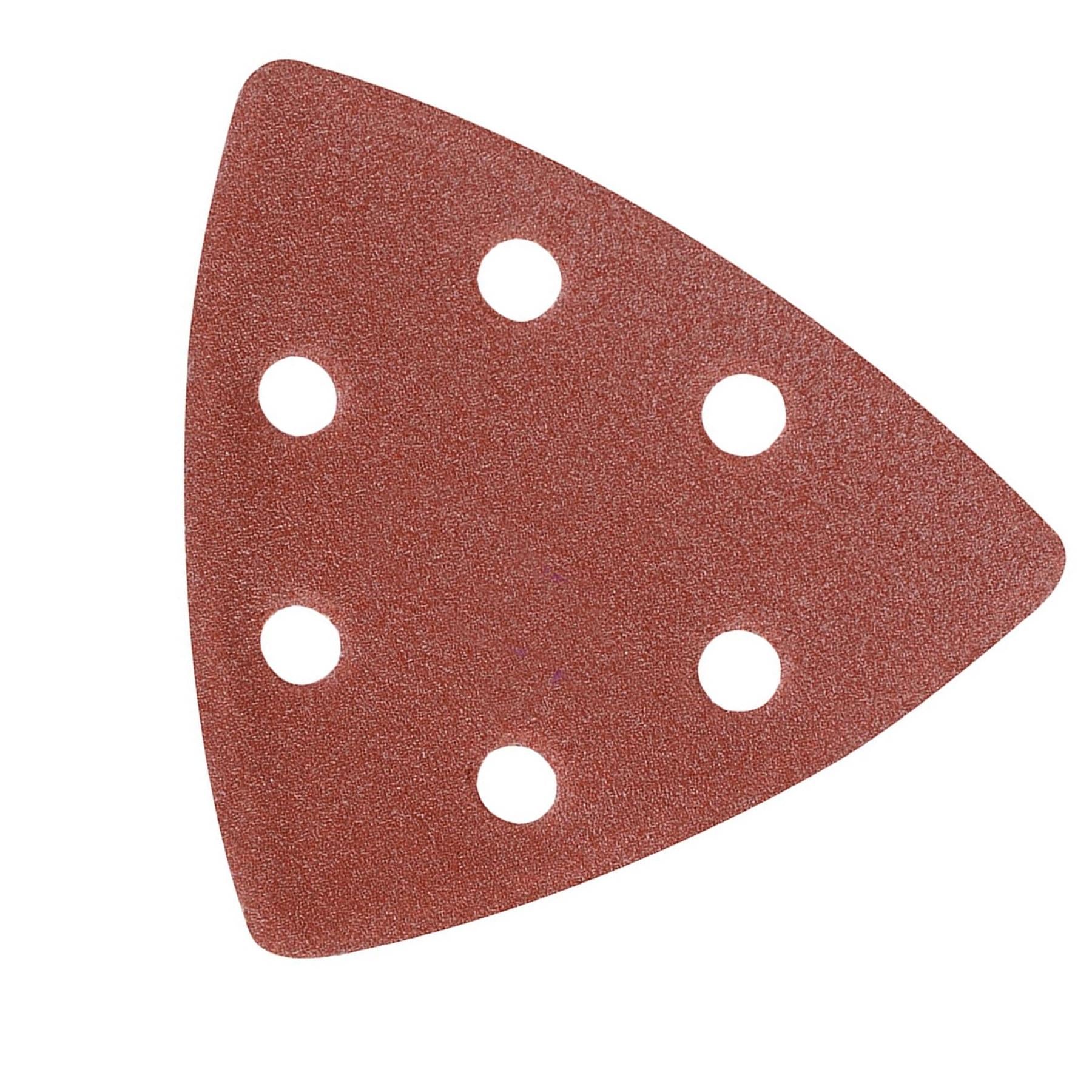 Triangle Sanding Sheets 90mm 10Pk Grit 240 Hook & Loop Aluminium Oxide