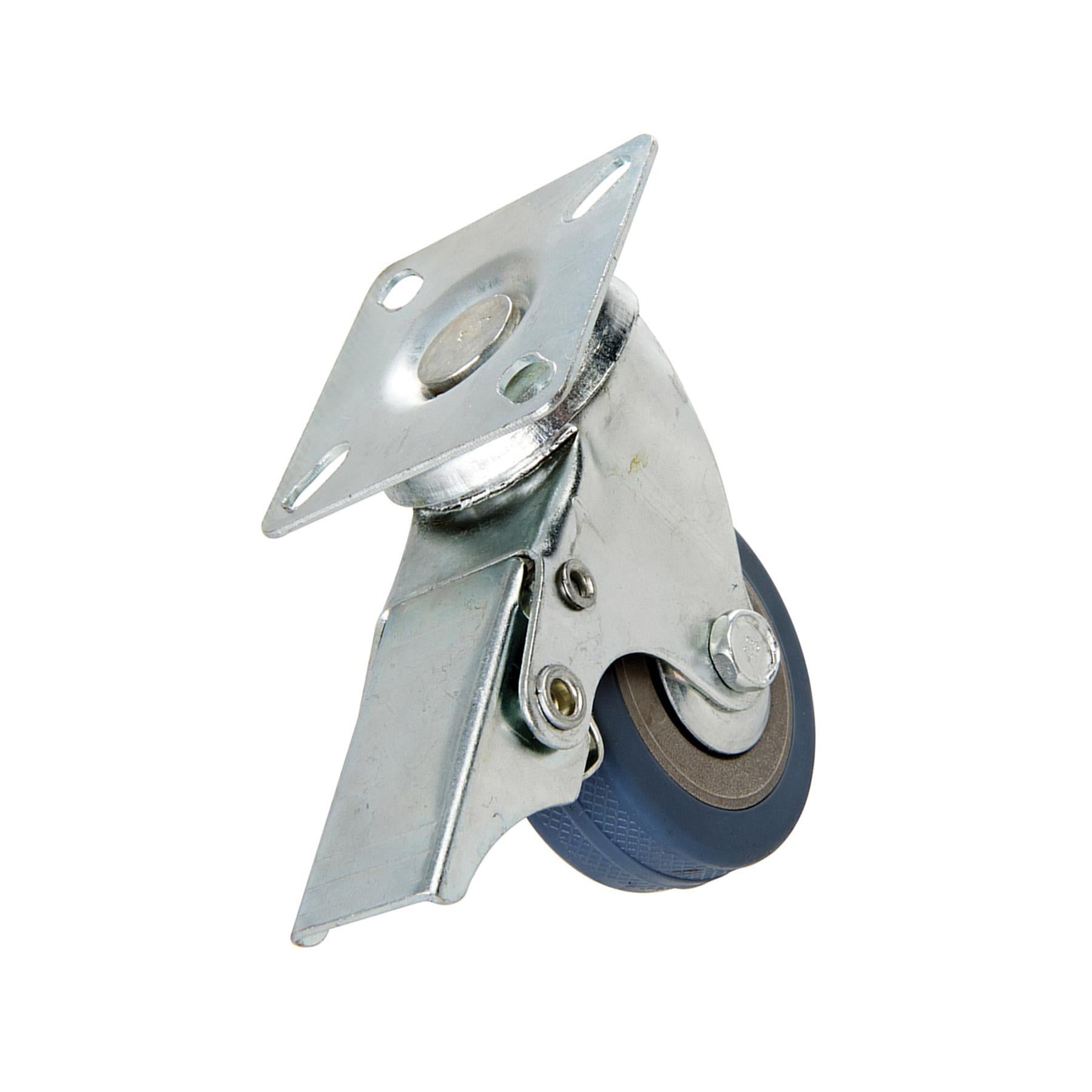 Heavy Duty Swivel Rubber Castor Caster Wheels Cart Wheel 50mm 2 PC