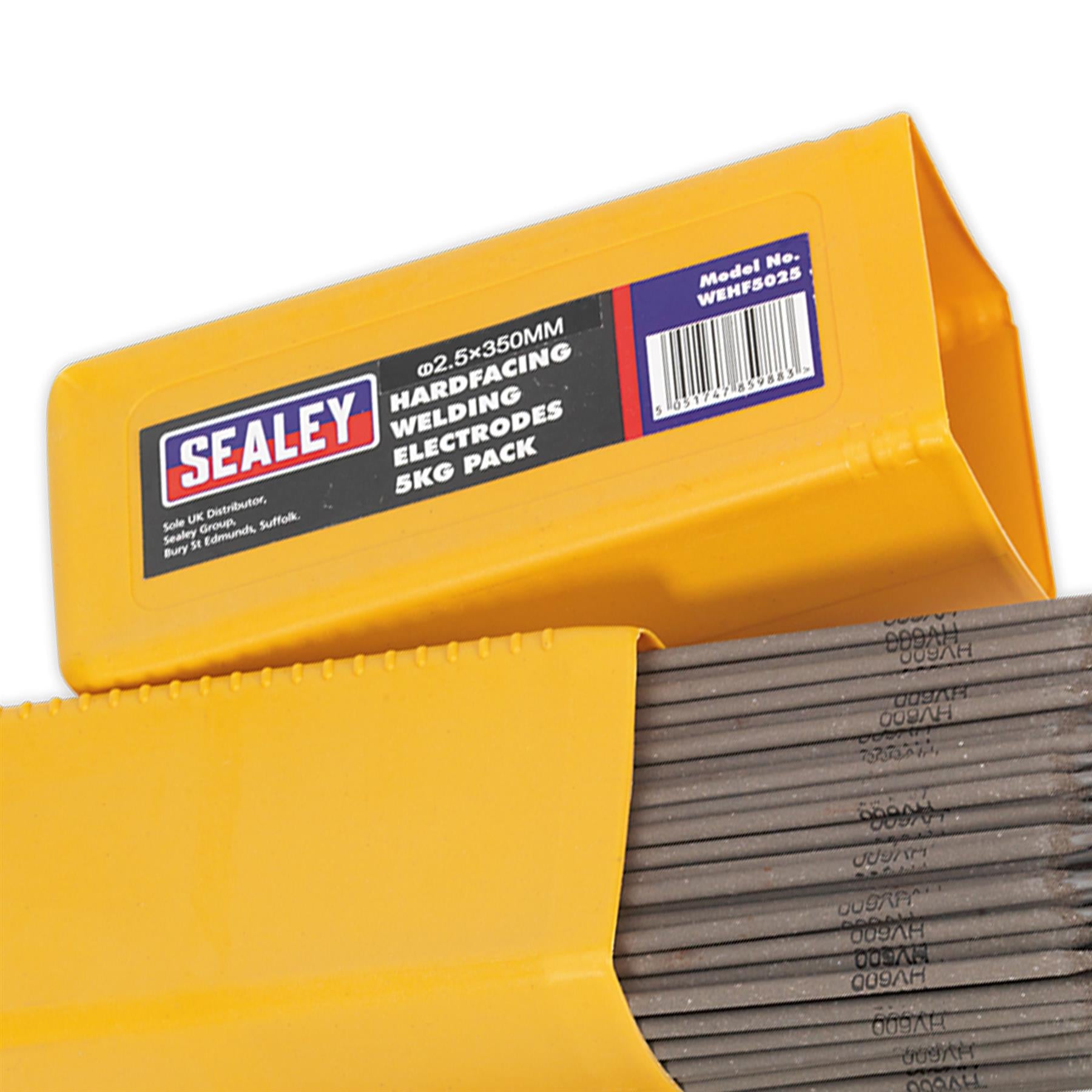 Sealey Welding Electrodes Hardfacing 2.5 x 300mm 5kg Pack