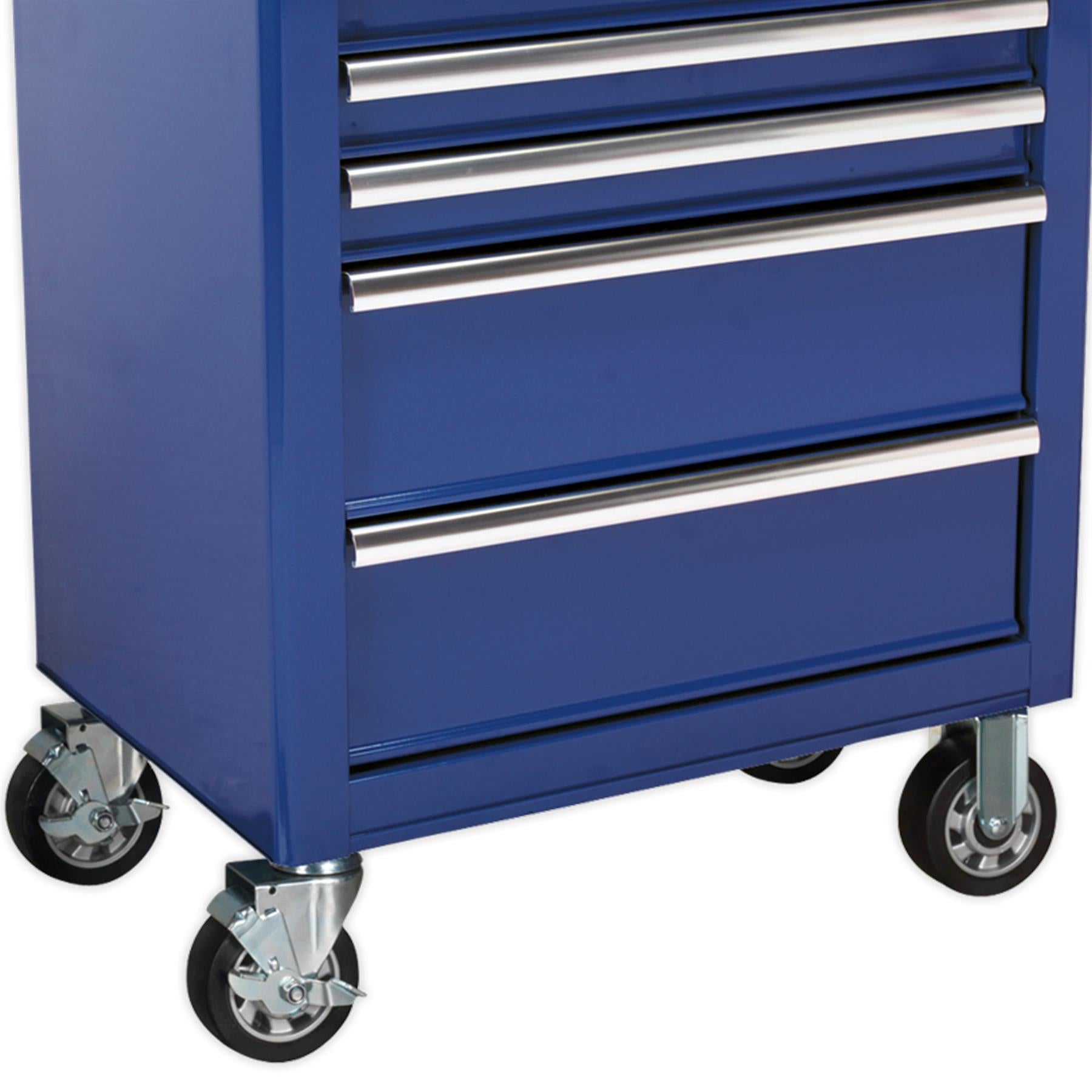 Sealey Rollcab 7 Drawer with Ball Bearing Slides - Blue