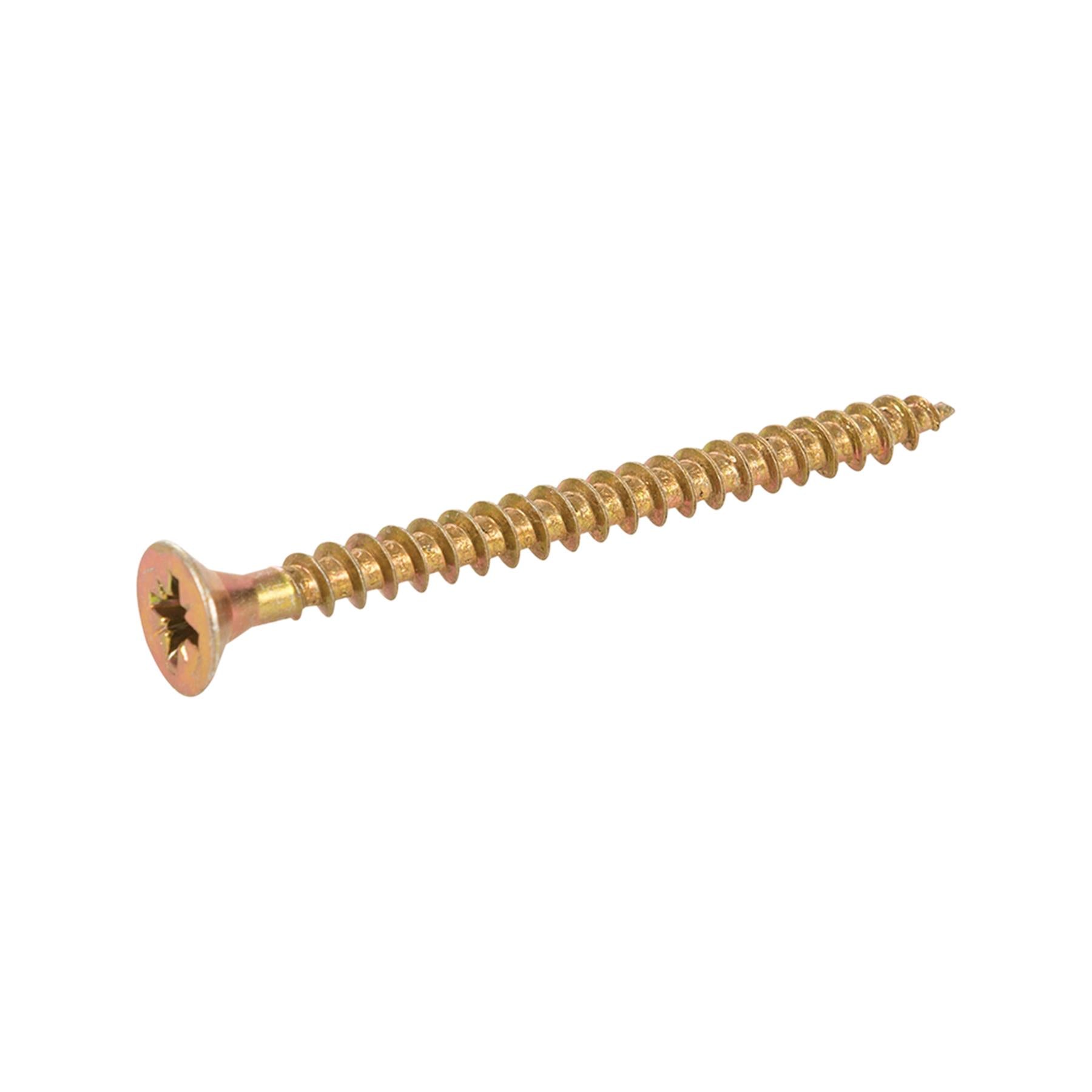 780Pce Goldstar Countersink Screws Pack Twin-Thread Pzd Corrosion Resistance
