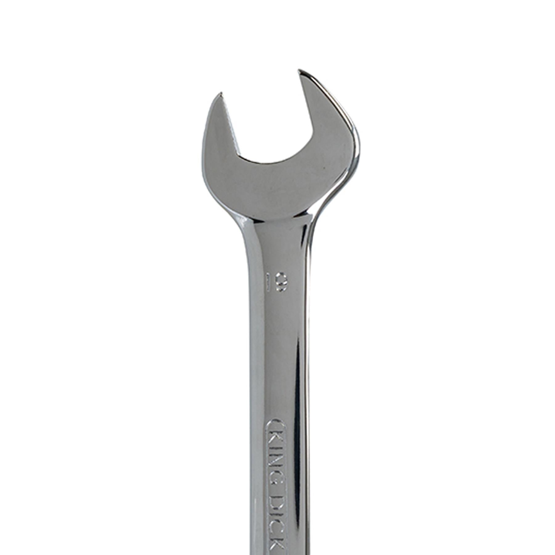 King Dick metric 19 MM polished chrome combination spanner wrenches spanners