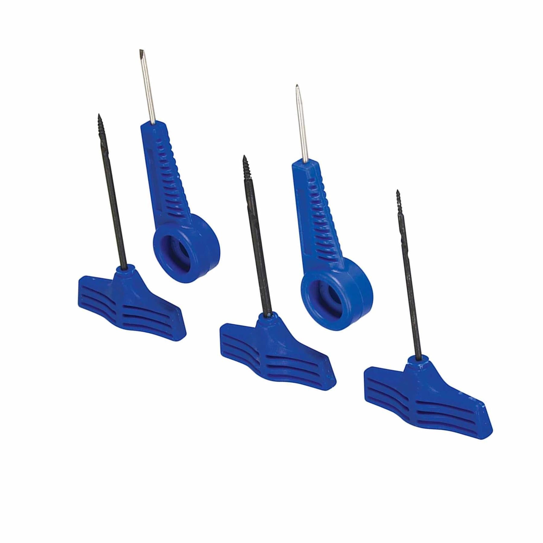 5Pce Twist Gimlet, Bradawl & Awl Complete Set Twist Gimlets Have T-Handles