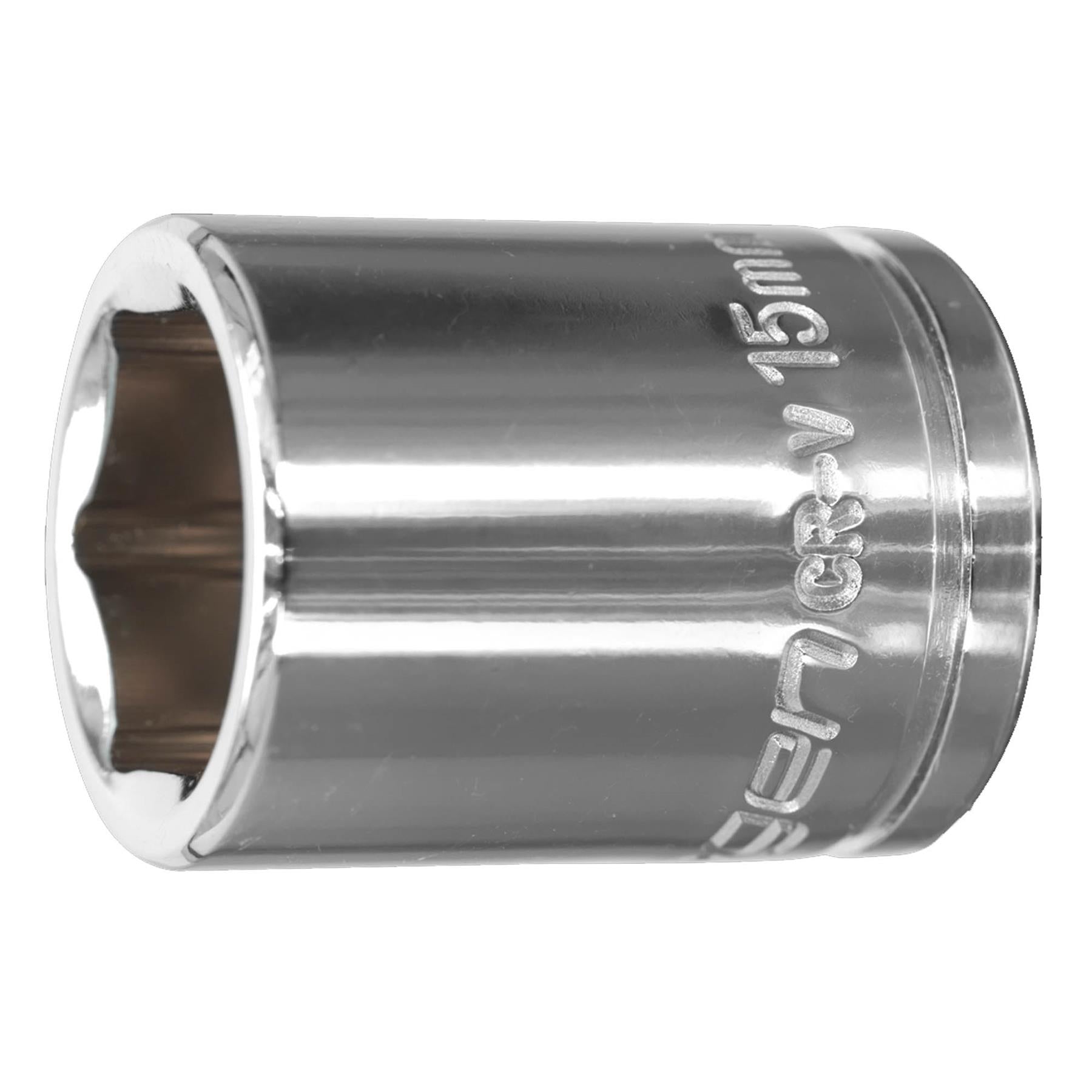 Sealey WallDrive Socket 15mm 3/8"Sq Drive