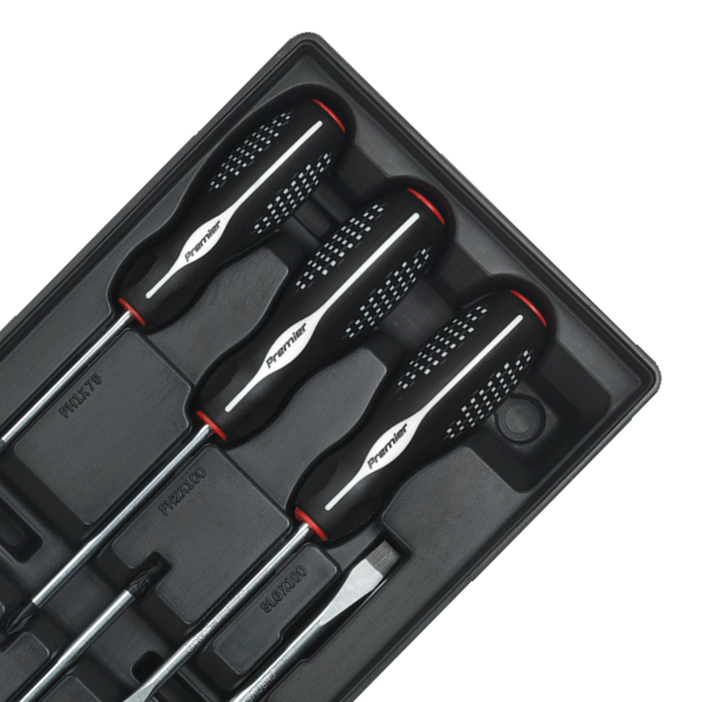 Sealey Tool Tray with Screwdriver Set 6pc