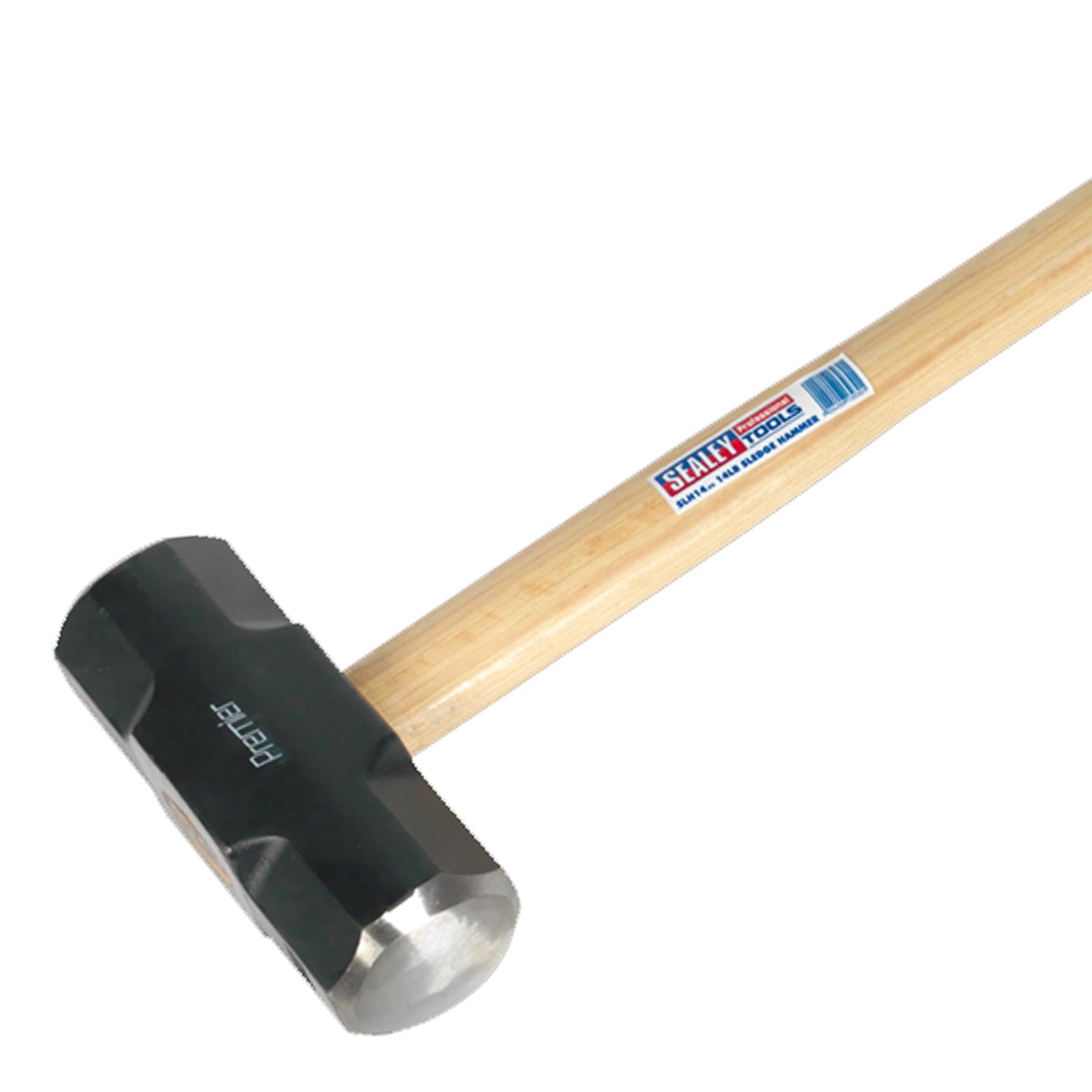 Sealey Sledge Hammer 14lb Hickory Shaft
