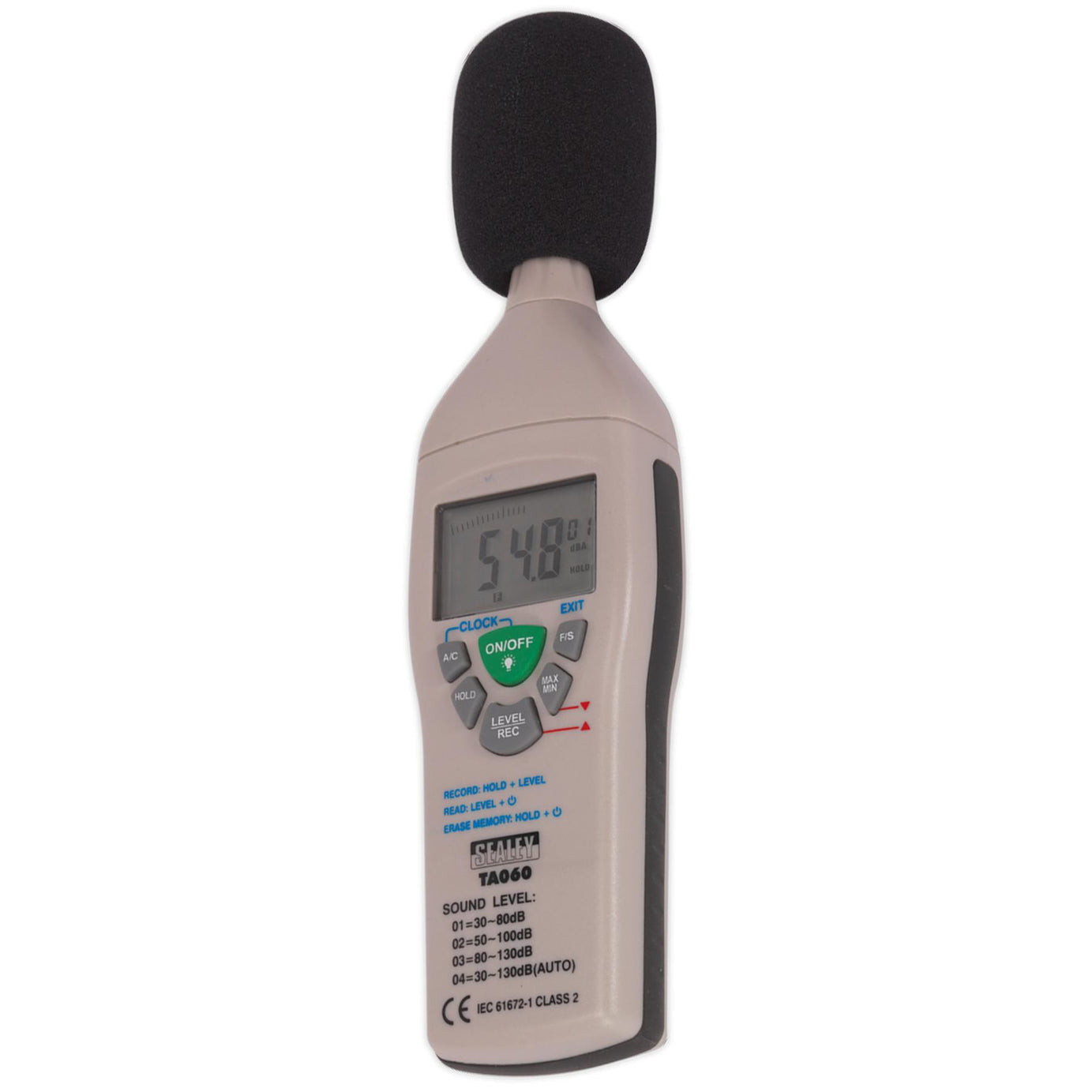Sealey Sound Level Meter Diagnostic Tool Work Tools TA060