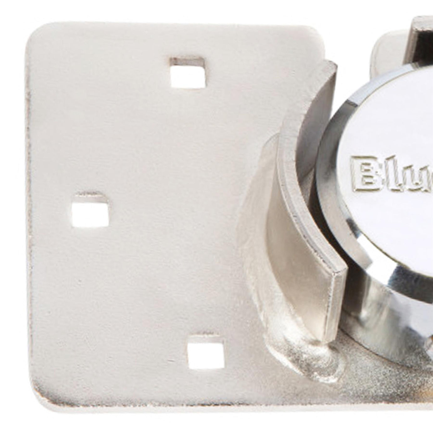 BlueSpot Van Lock Garden Shed 73mm Security Padlock Hasp Set Chrome Plated