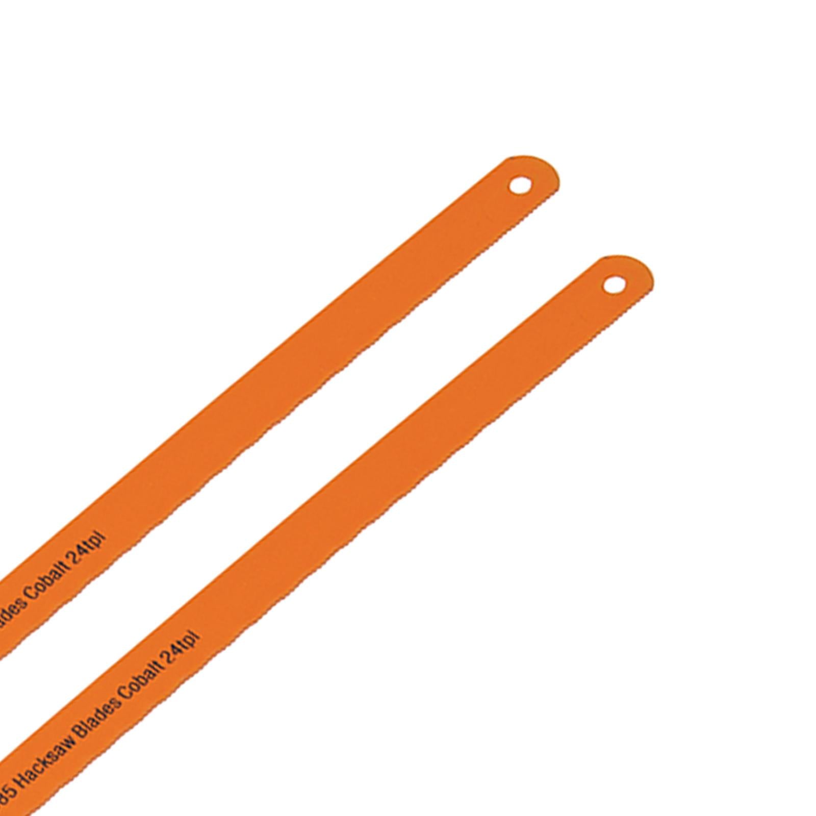 2Pk Hacksaw Blades Cobalt 24Tpi Long-Lasting And Hard Wearing Quality