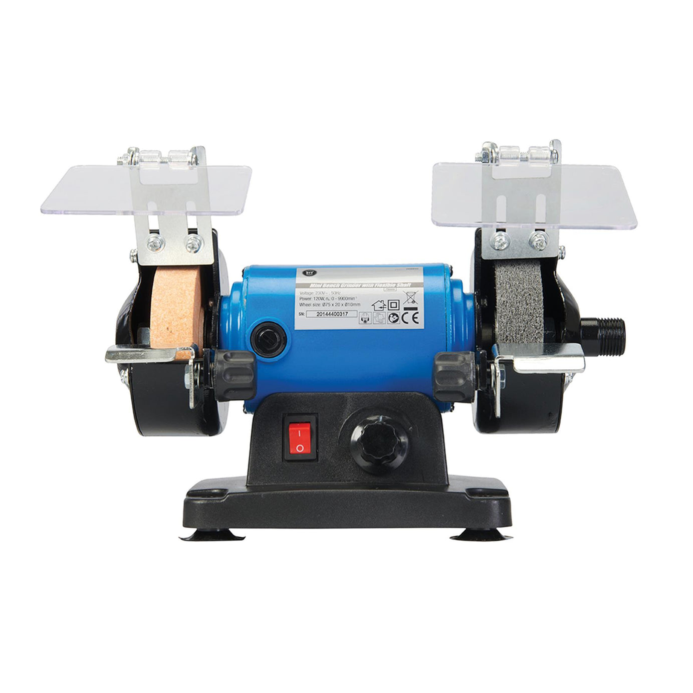 120W Multi Grinder 75mm Small Bench Grinder Engraver Tool Modelling Steam