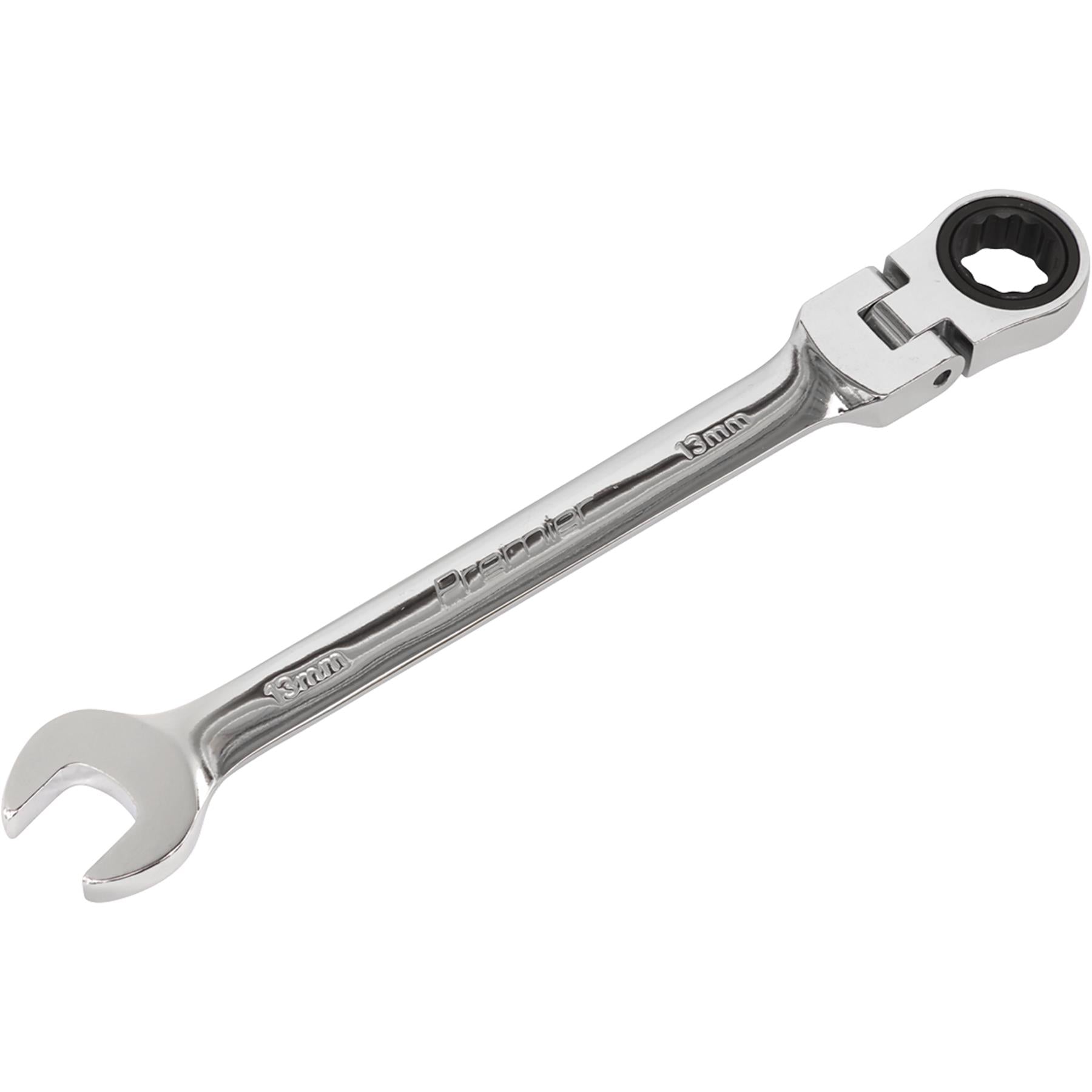 Flexi-Head Ratchet Combination Spanner 13mm. Sealey