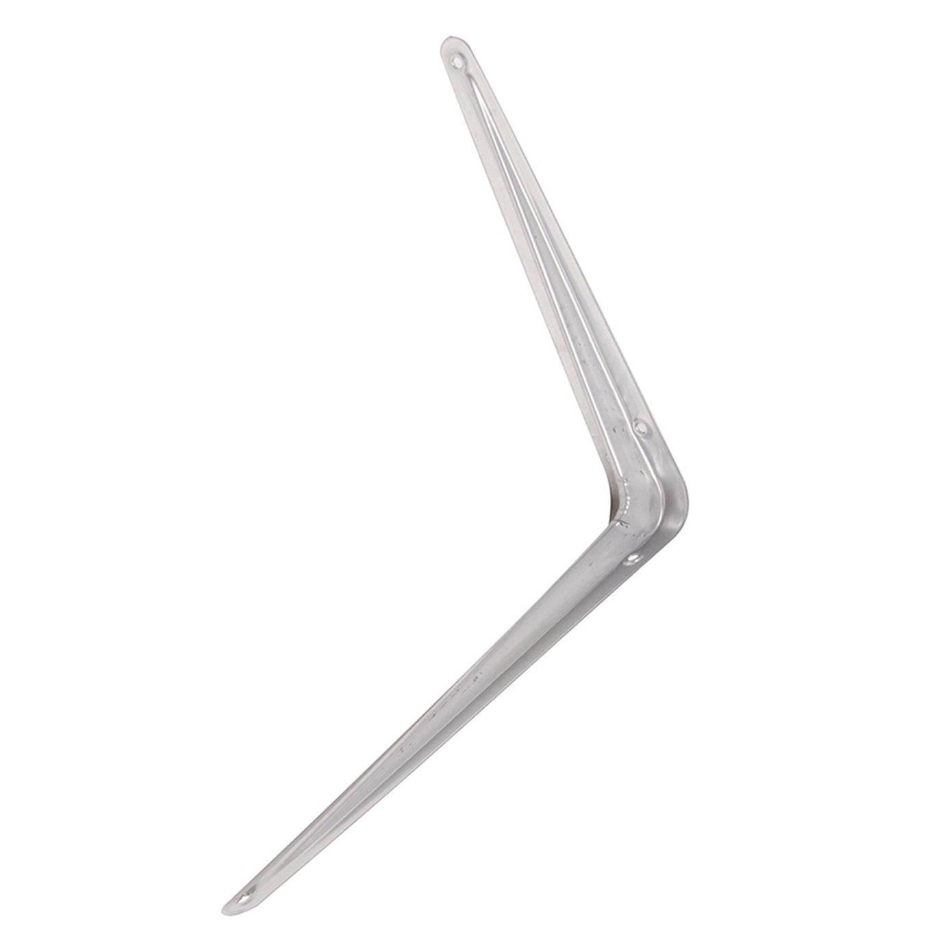 20Pce London Grey Shelf Bracket Display Box - 250 X 200mm Light To Medium Weight