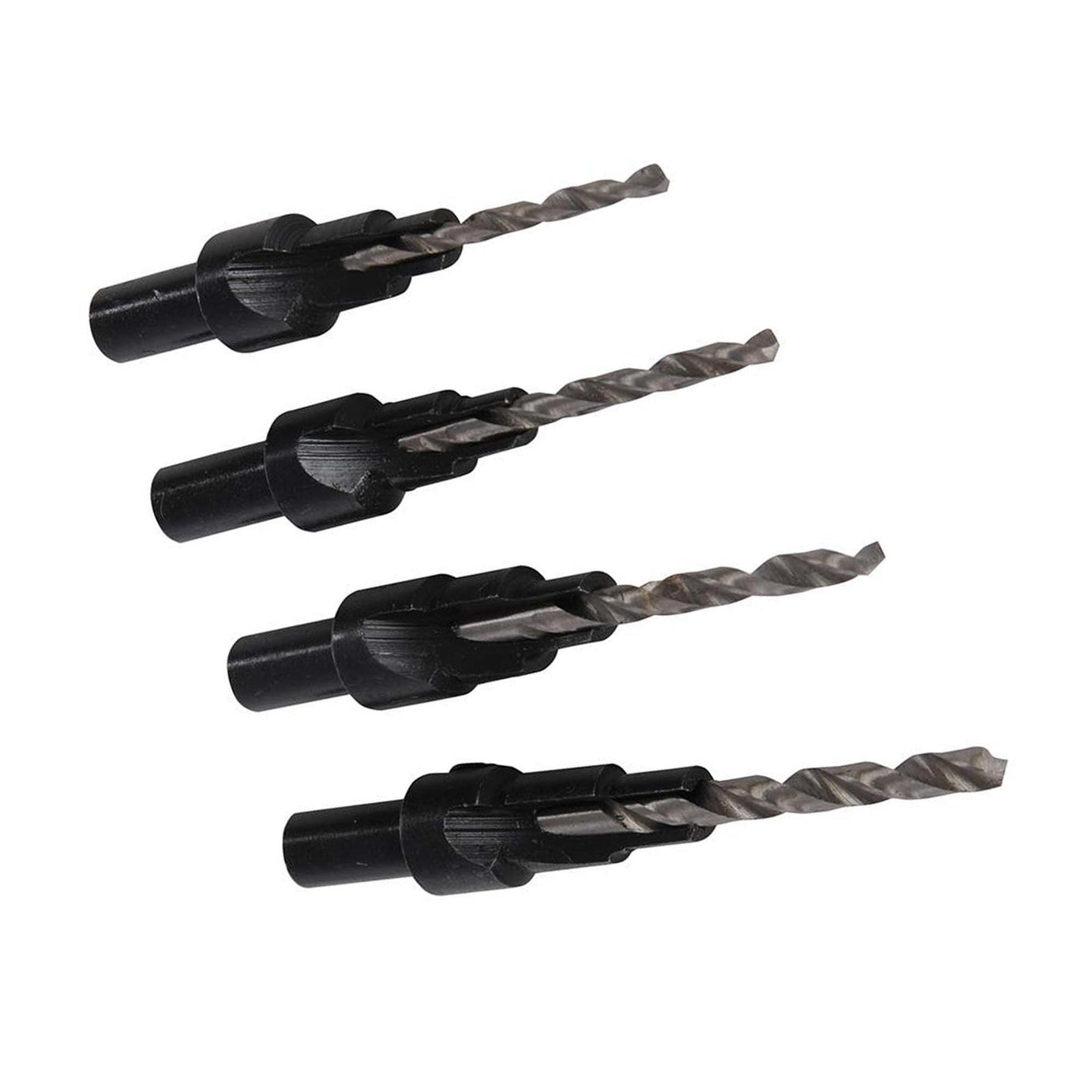 4Pc Screw Sink Set Pilot Clearance Countersink Hss Hole Digger Quality