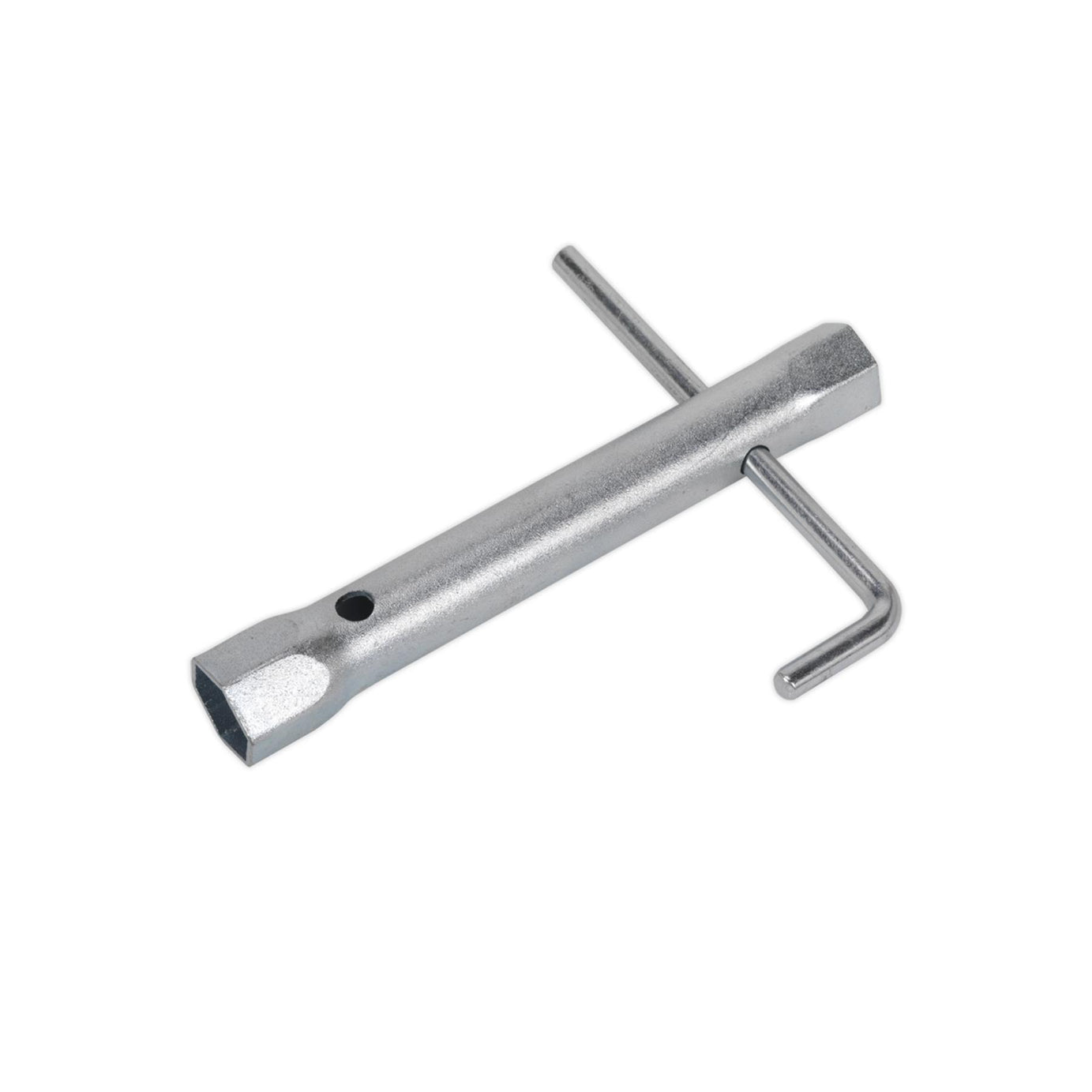 Sealey Double End Long Reach Spark Plug Box Spanner 18/21mm + L-Bar