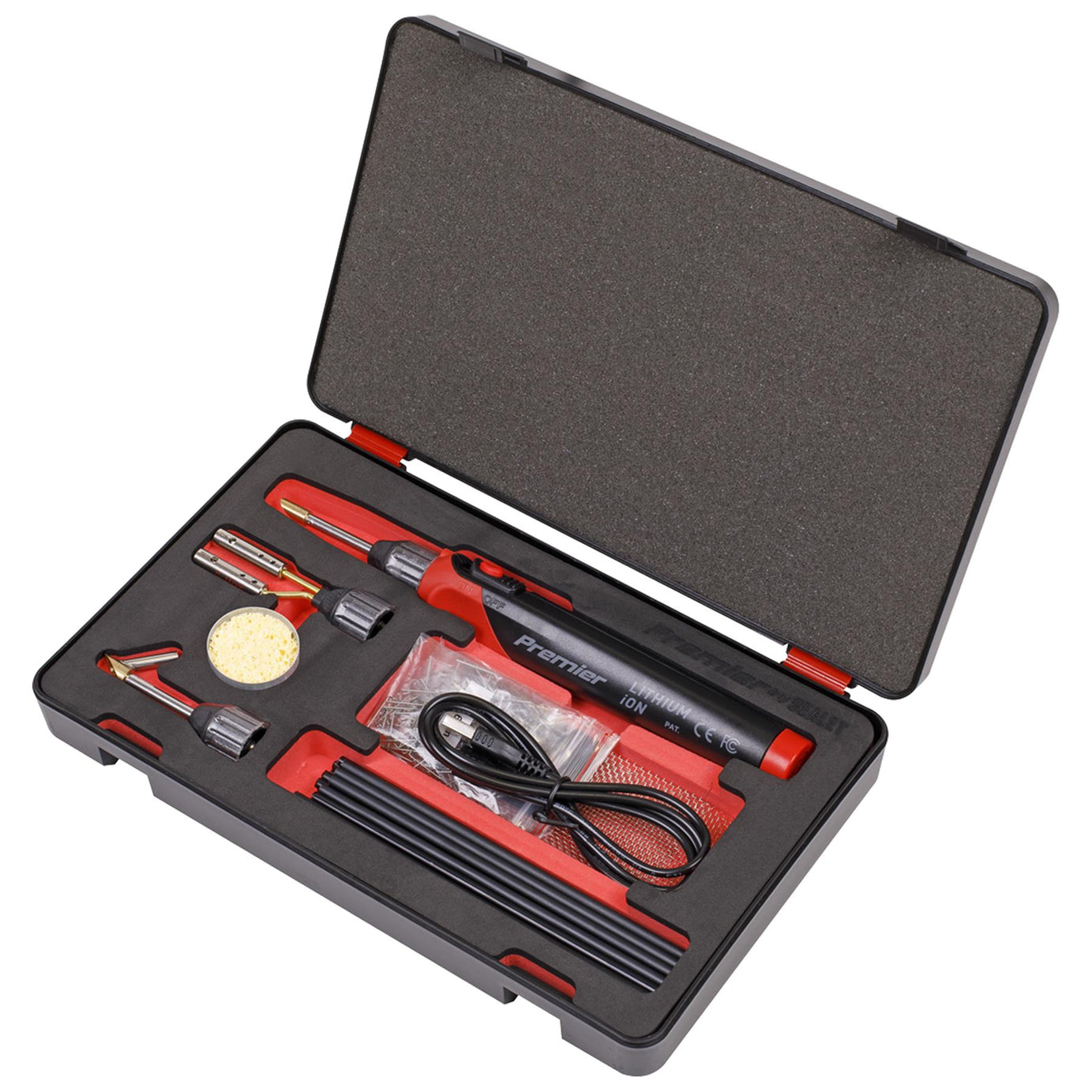 Sealey Lithium-ion Rechargeable Plastic Welding Repair Kit 30W