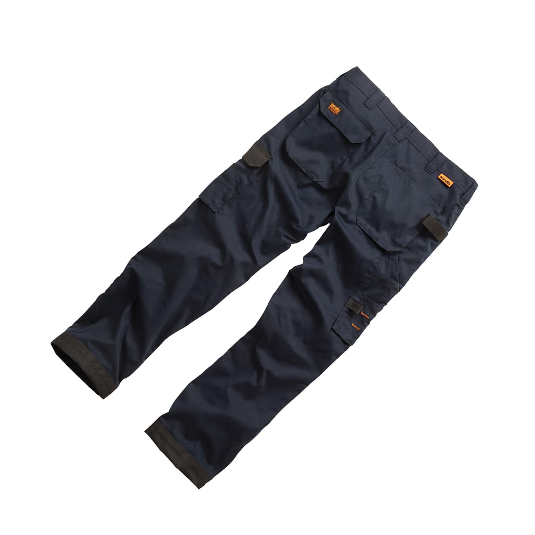 Scruffs Worker Trousers | Trade Hard Wearing Work Trousers NAVY (40R)