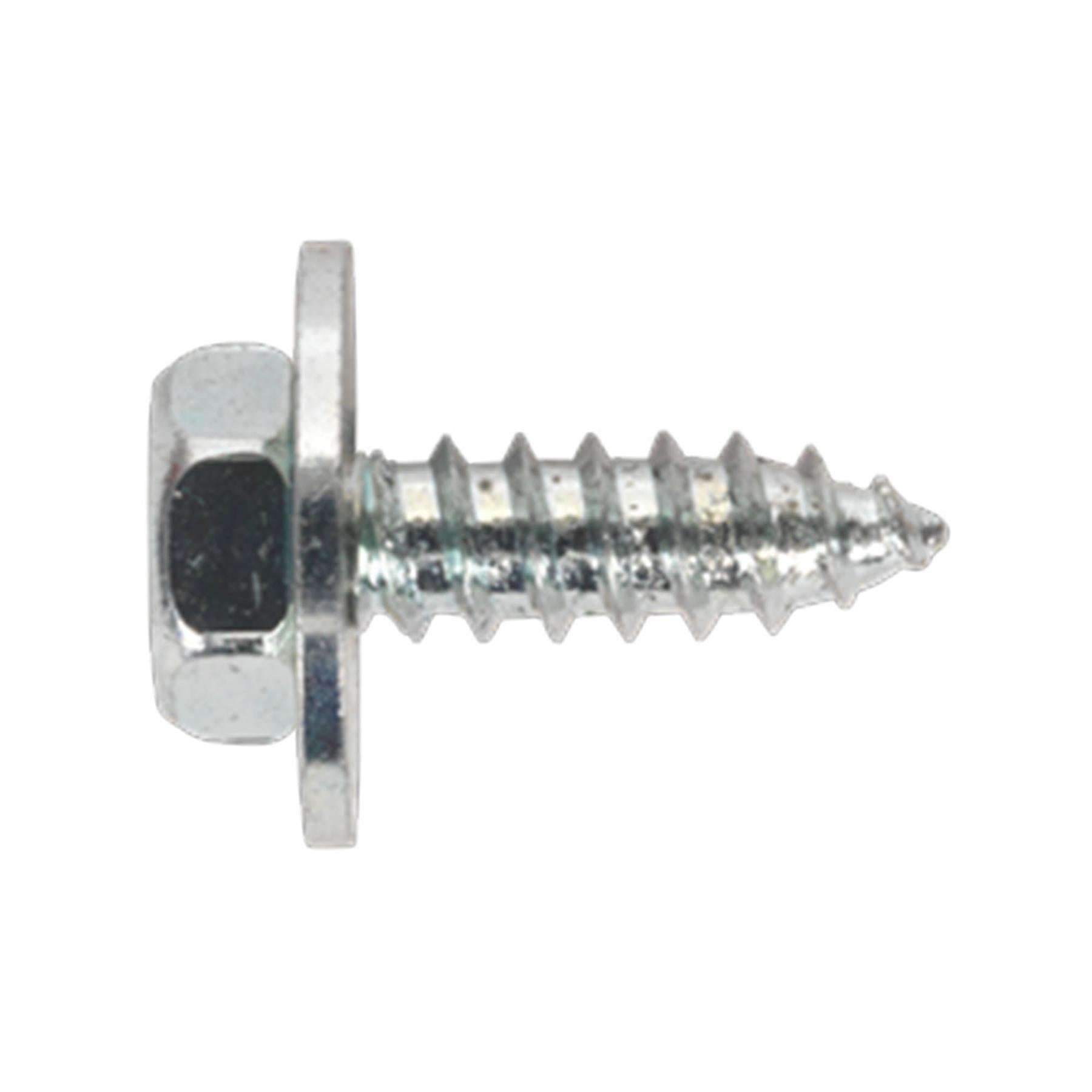 Sealey Acme Screw with Captive Washer M10 x 3/4" Zinc Pack of 100