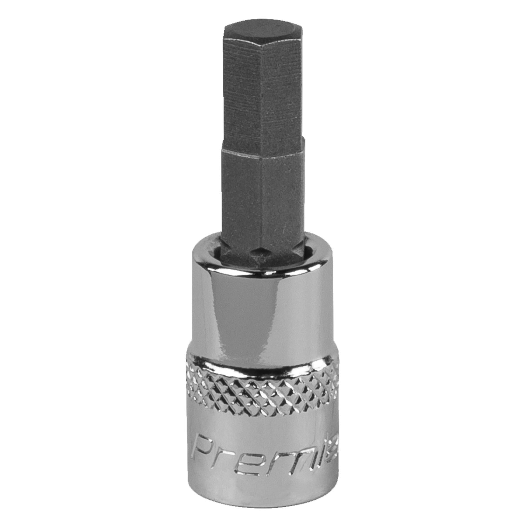 Sealey Hex Socket Bit 6mm 1/4"Sq Drive
