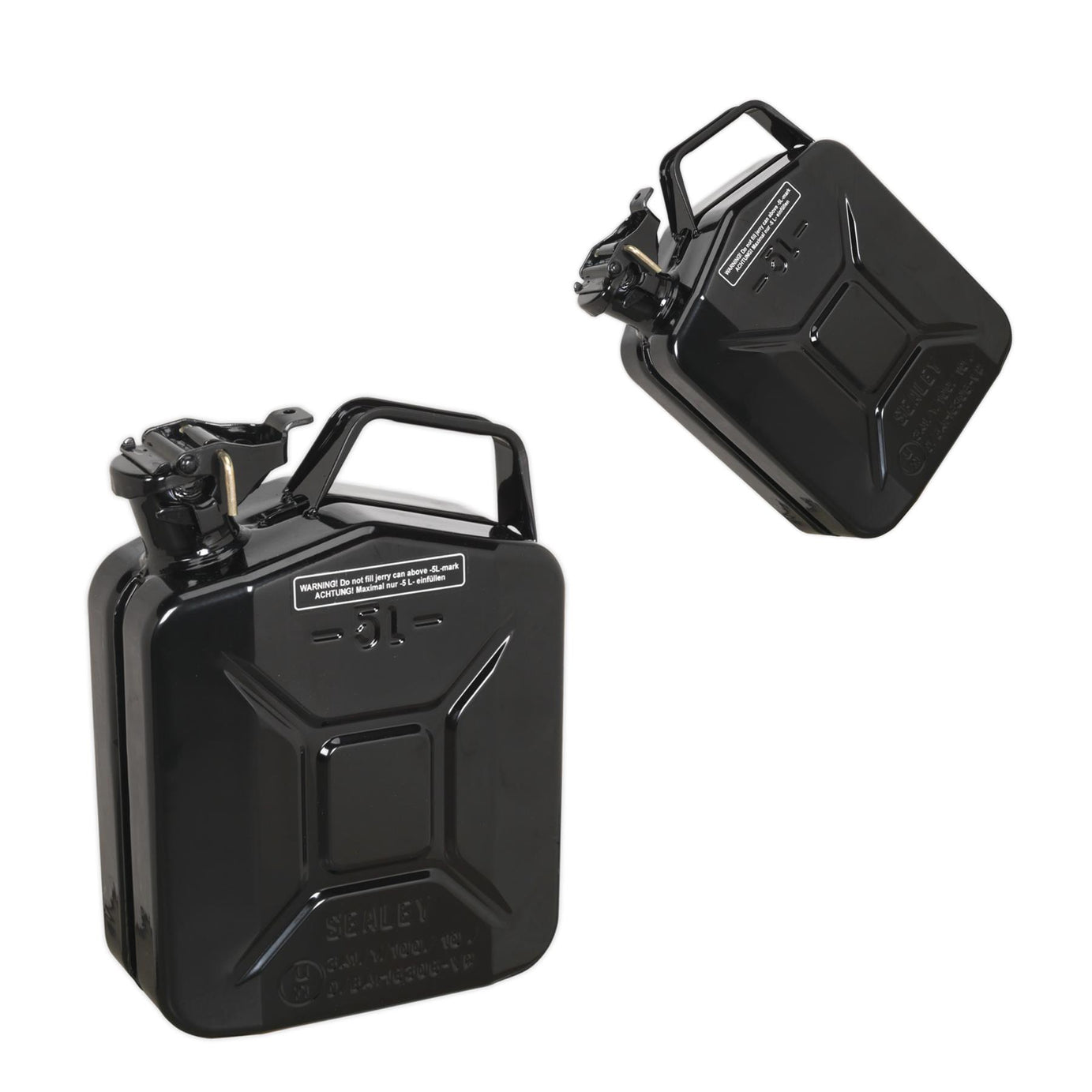 Sealey Jerry Can 5L - Black