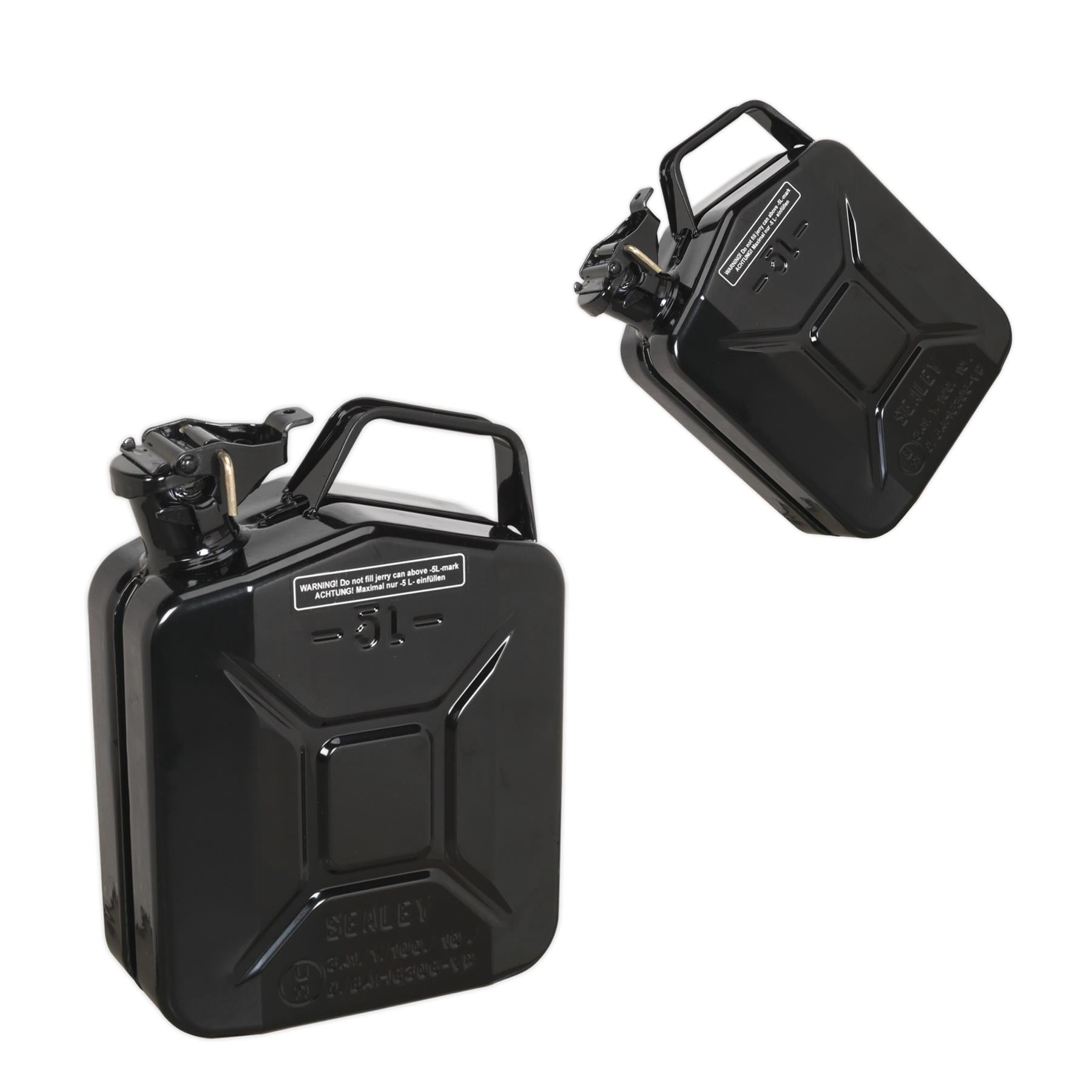 Sealey Jerry Can 5L - Black