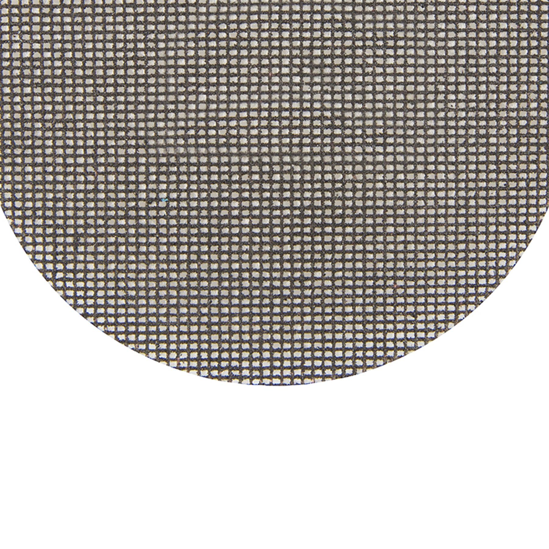 10pc MESH Sanding Discs Hook & Loop Paper  225mm 80 Grit