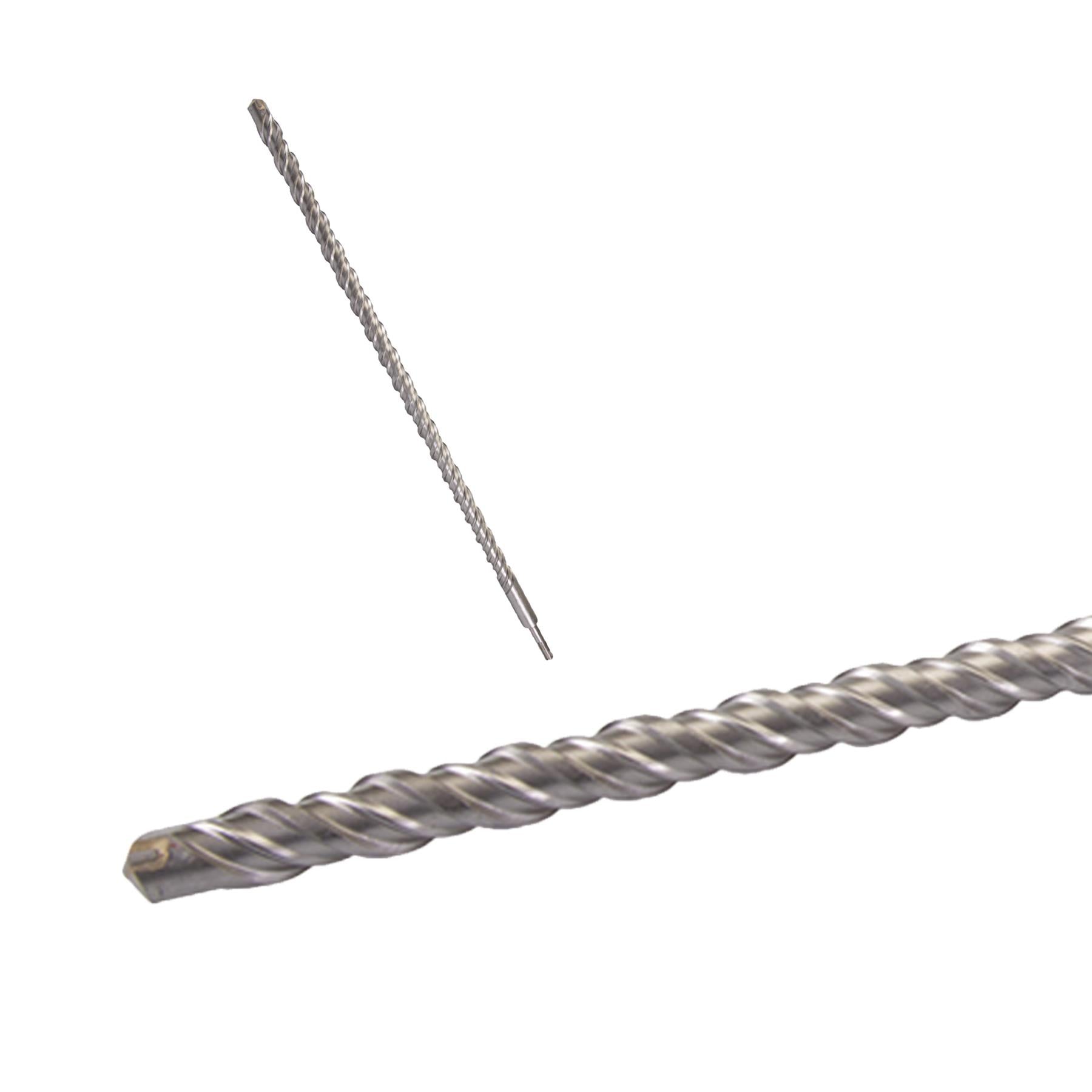 SDS+ PLUS MASONRY DRILL BIT 22 x 600mm, TUNGSTEN CARBIDE TIP, FOR STONE CONCRETE BRICK