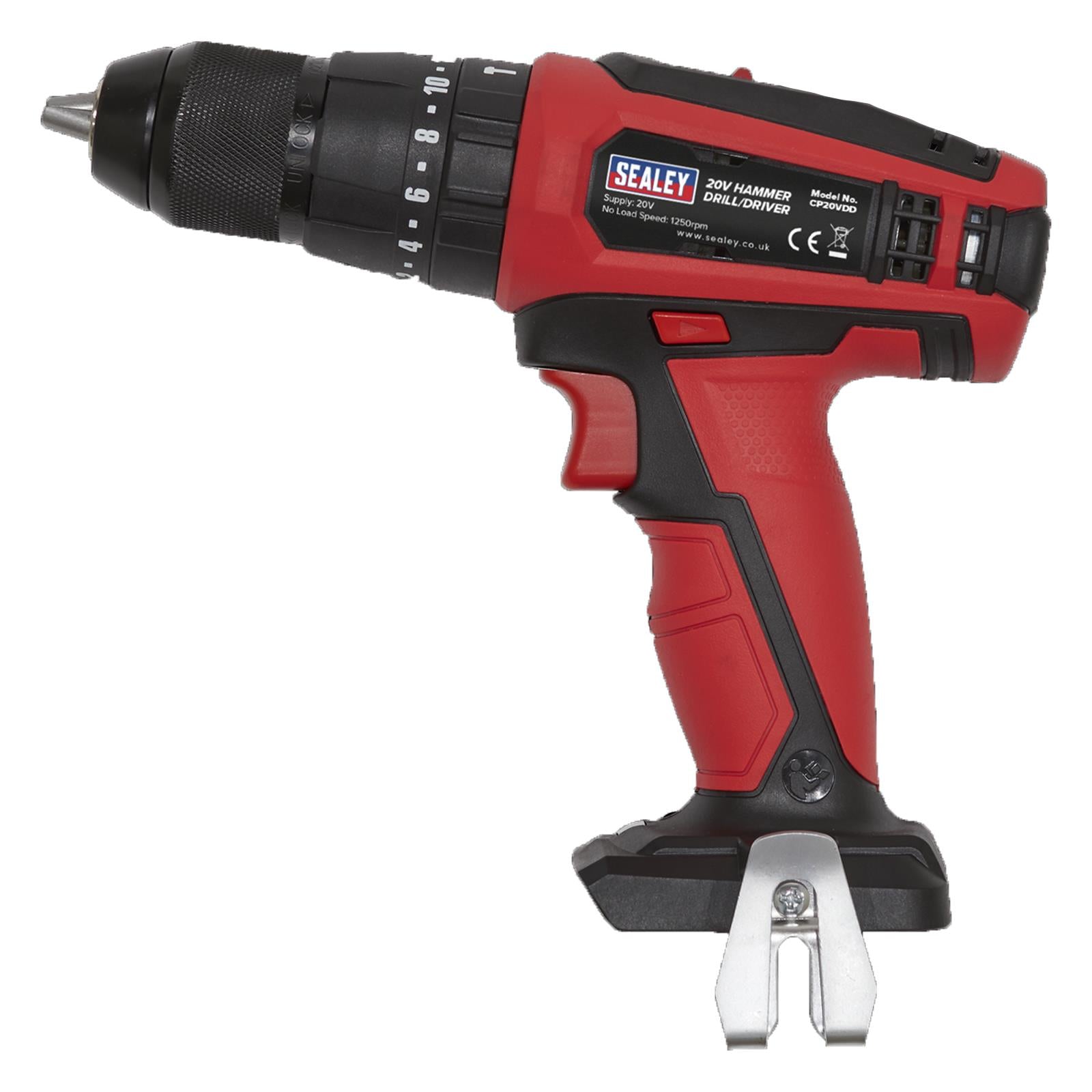 Sealey CP20VDDKIT Hammer Drill/Driver Kit 13mm 20V - 2 Batteries