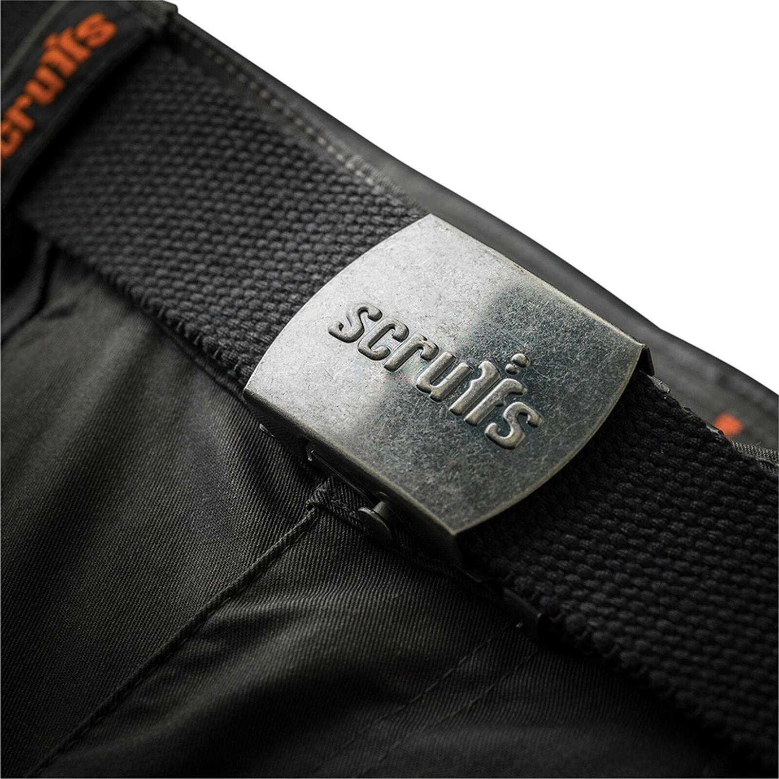 Scruffs Pro Flex Holster Work Trouser Graphite Trade Worker 36" Small