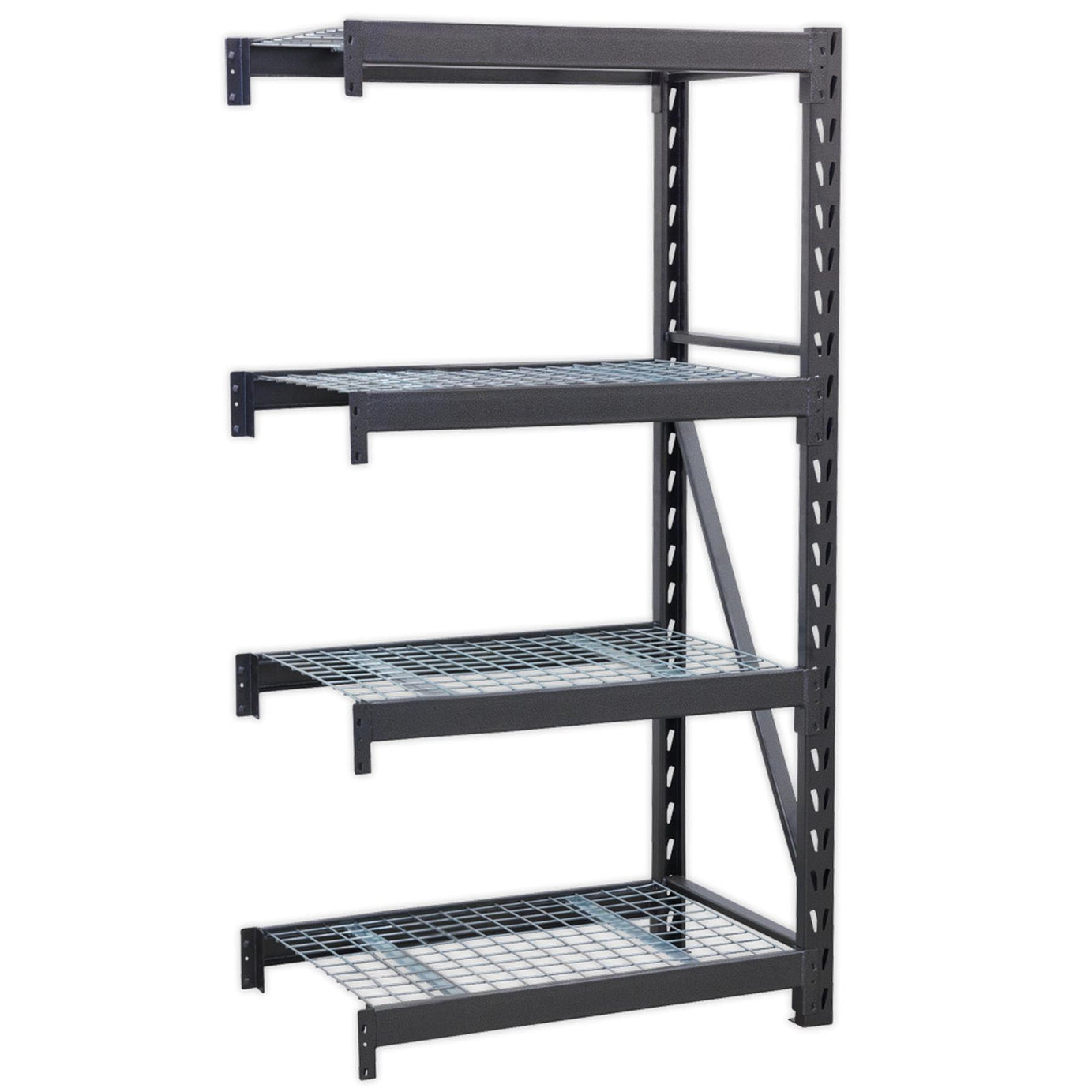 Sealey HD Racking Ext Pack with 4 Mesh Shelves 640kg Cap/Level