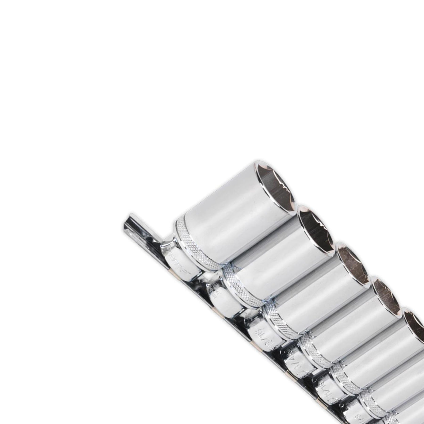 Sealey Socket Set 11pc 3/8"Sq Drive Deep Lock-On 6pt Imperial
