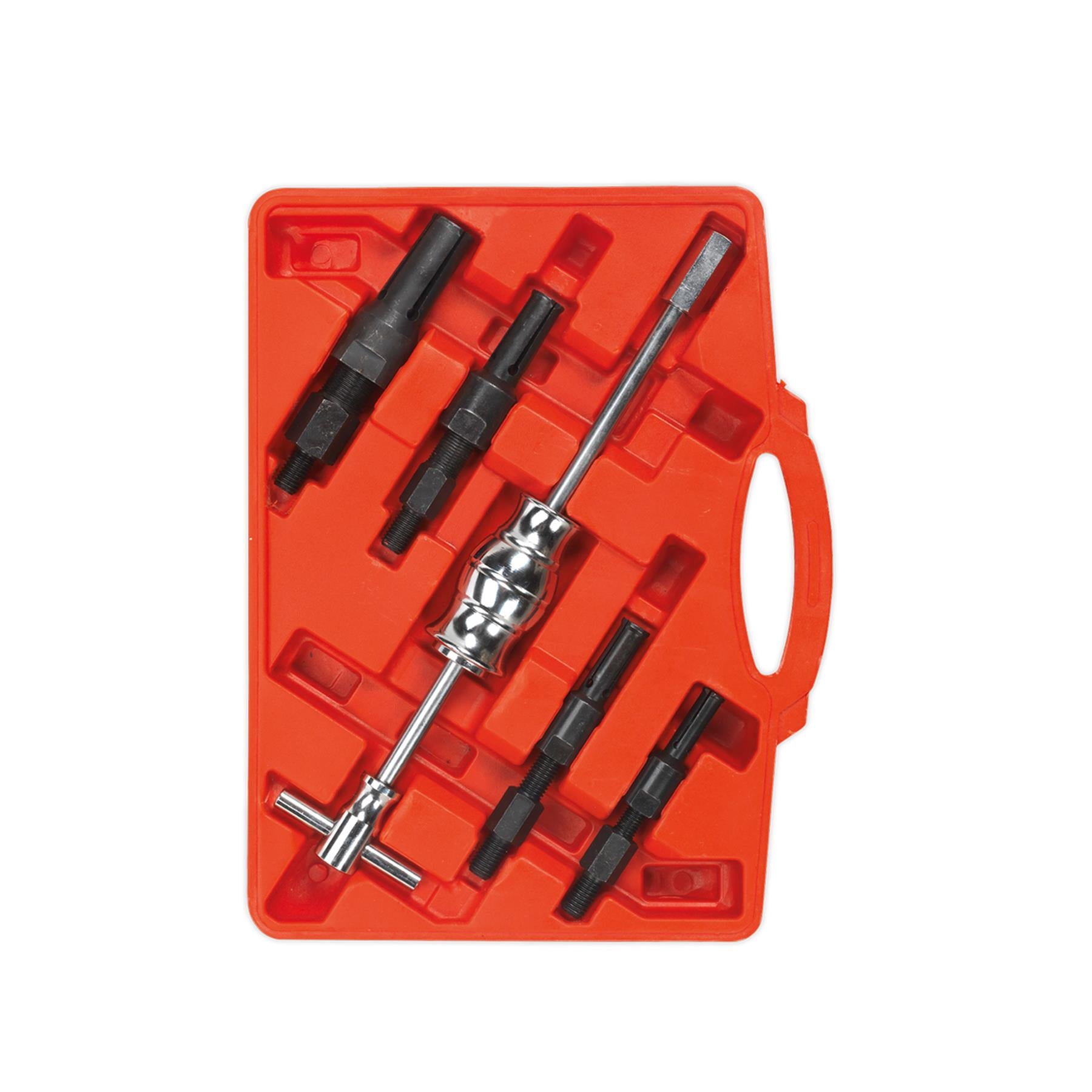 Sealey Blind Bearing Puller Set 5pc Medium stroke Slide Hammer Storage Case